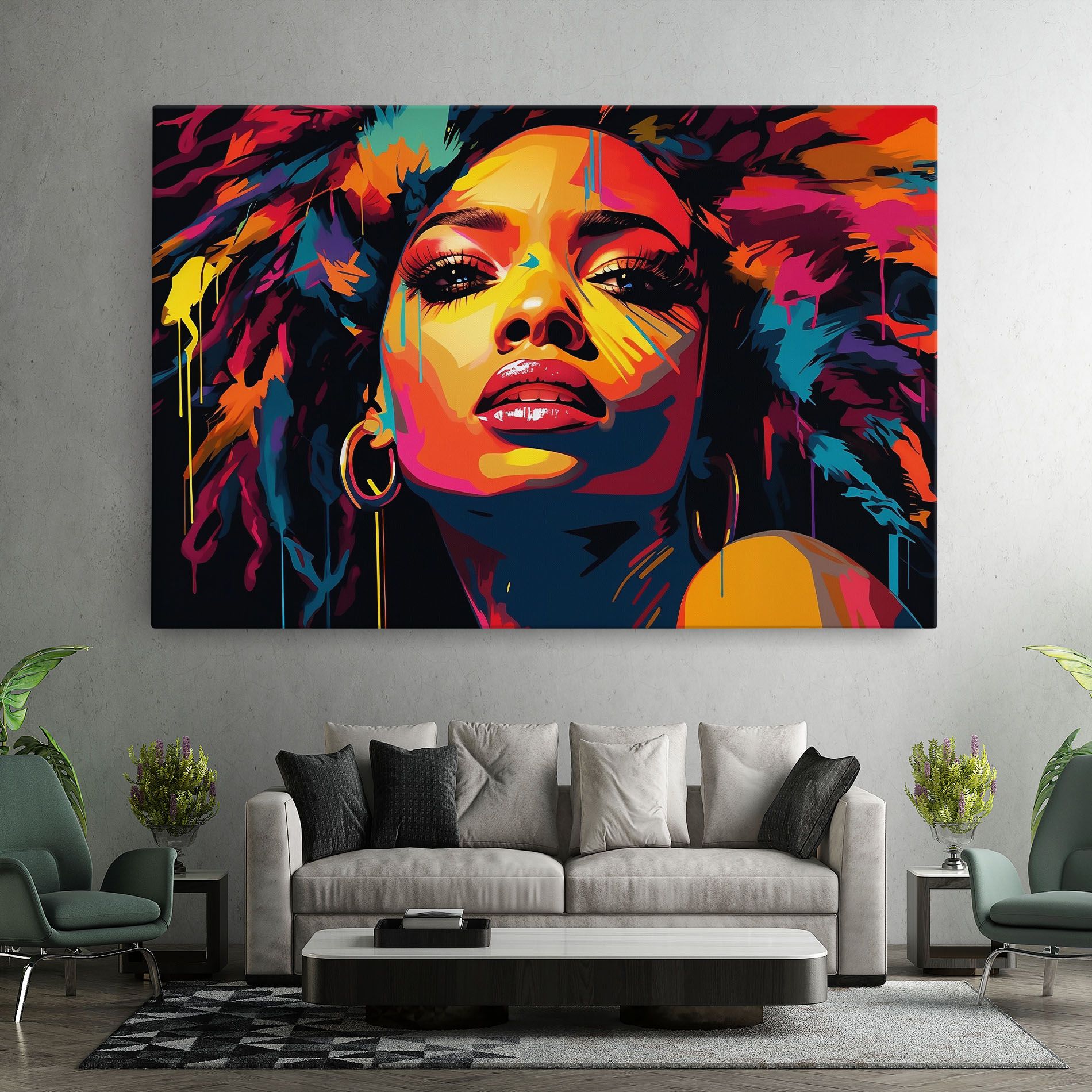 Beautiful African Art mockup 7