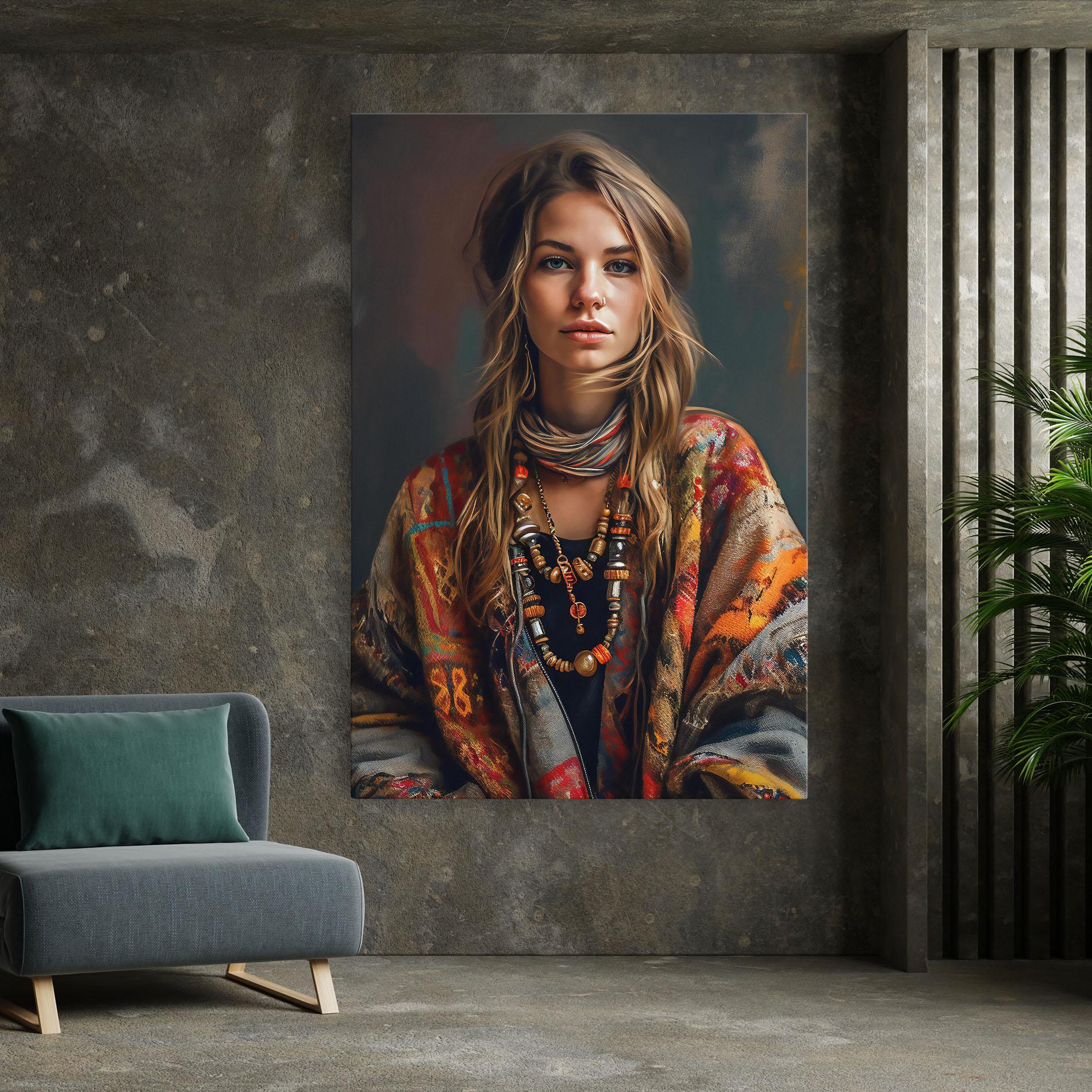 Картина на платно Woolen Sweater mockup 7