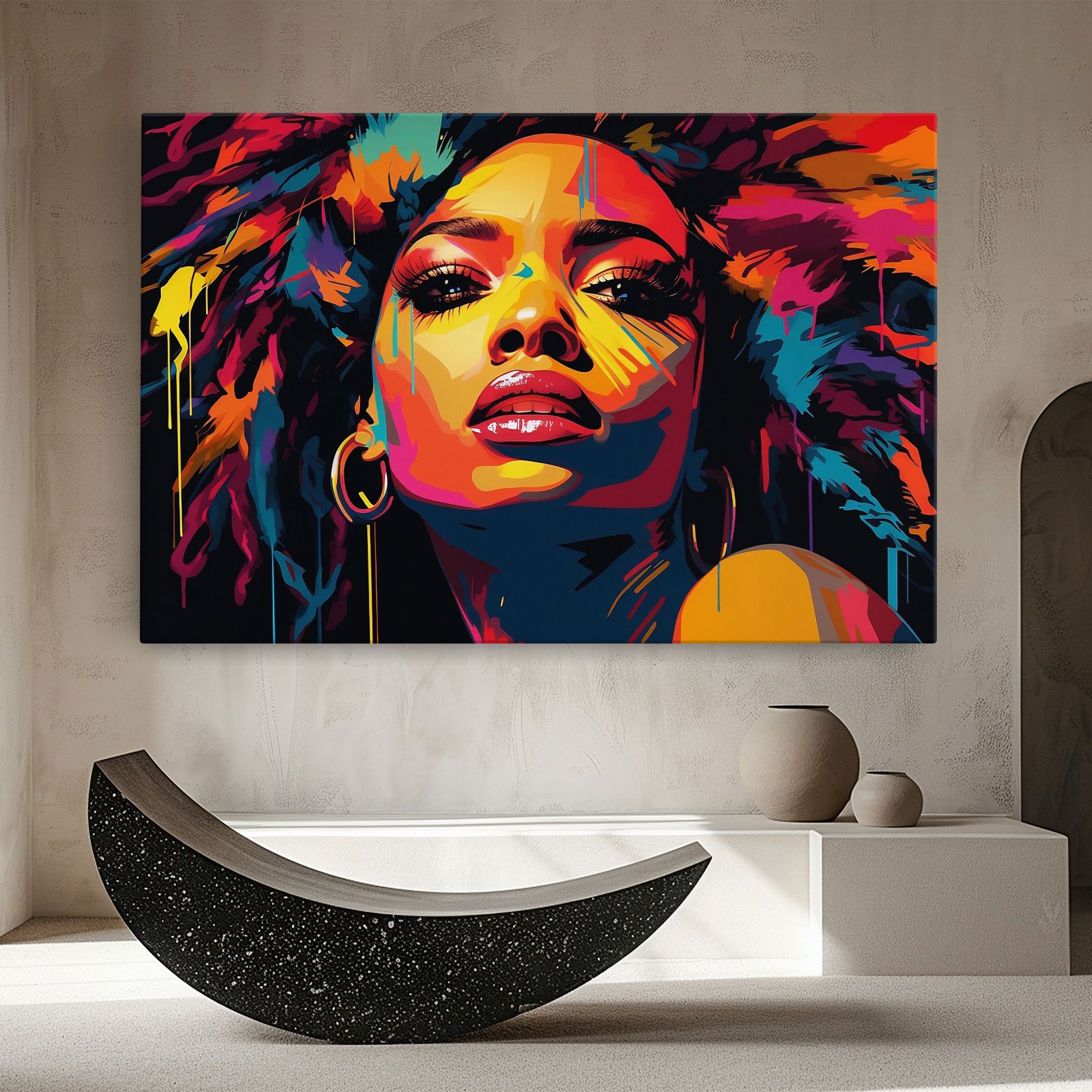 Beautiful African Art mockup 8