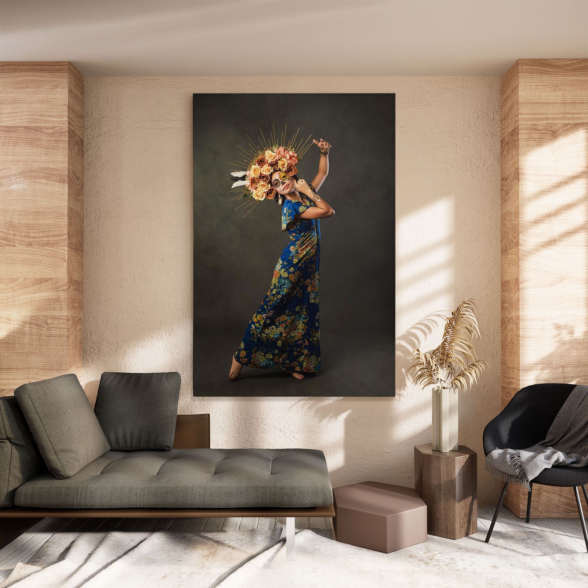 Sugar Skull Face mockup 8