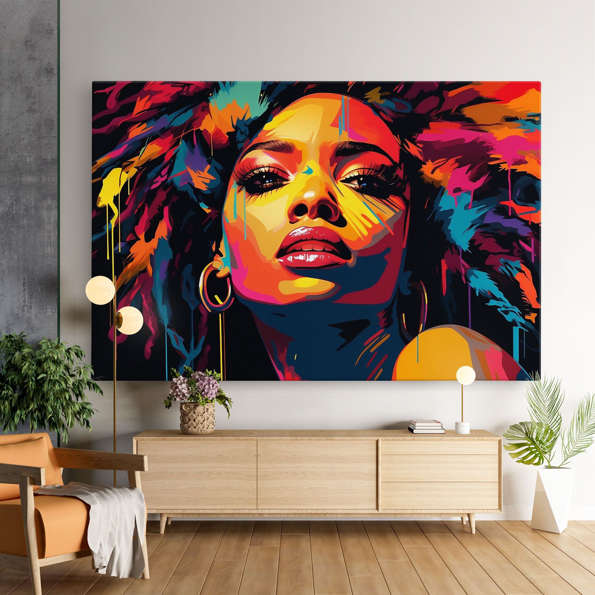 Beautiful African Art mockup 9