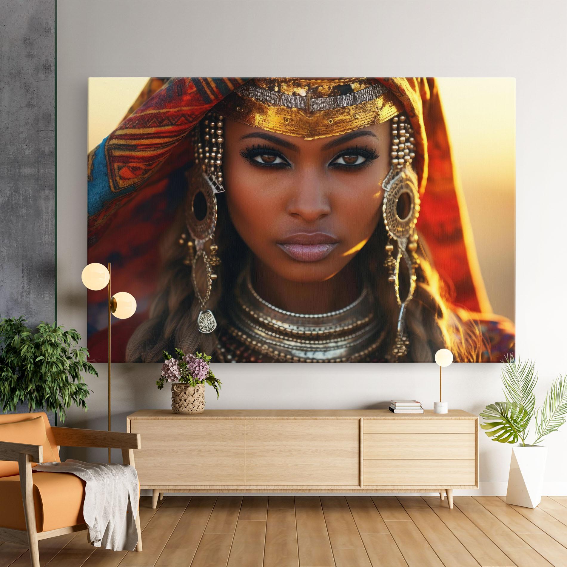 Картина на платно Unique Smokey Eyes mockup 9