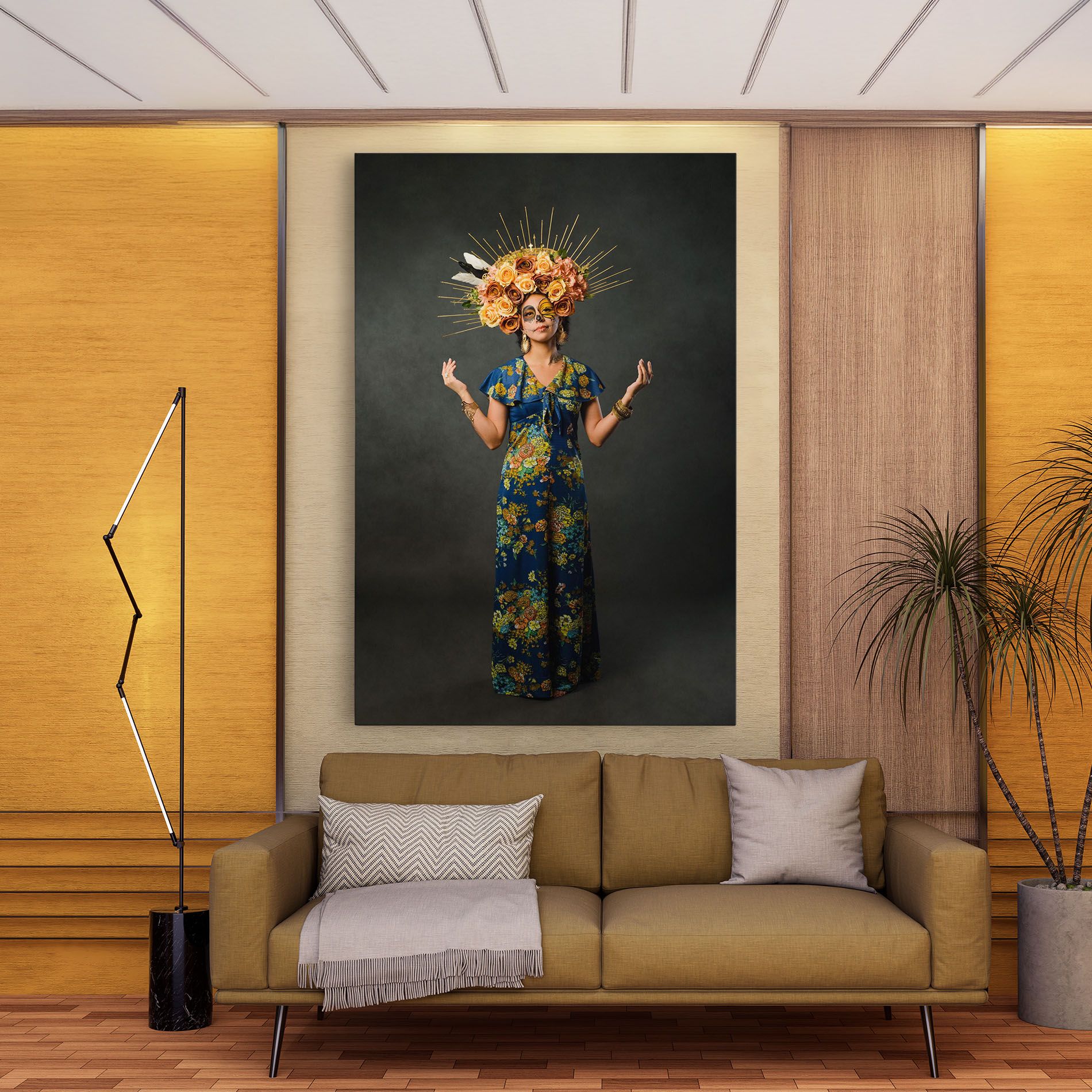 Sugar Skull Makeup mockup 9