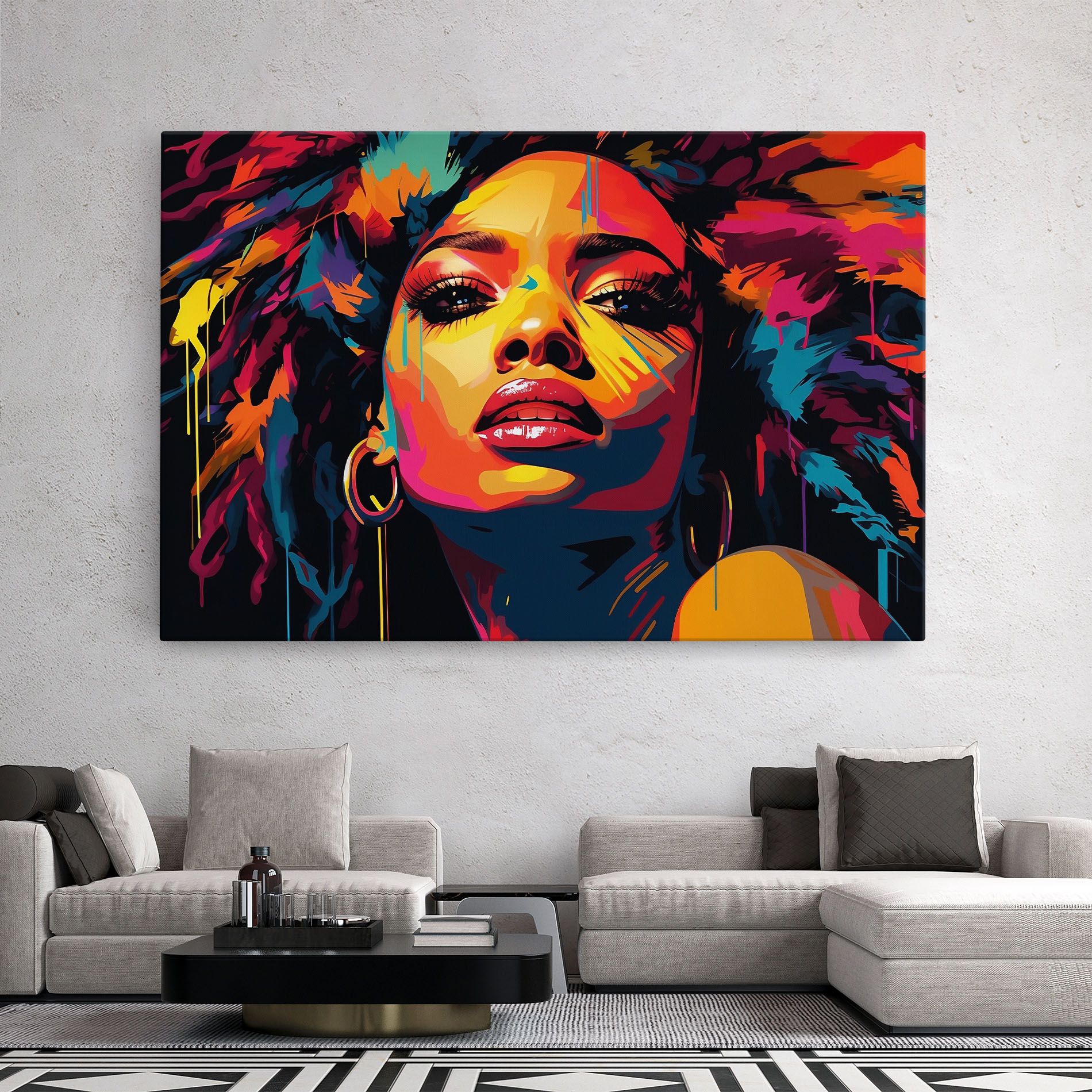 Beautiful African Art mockup 2