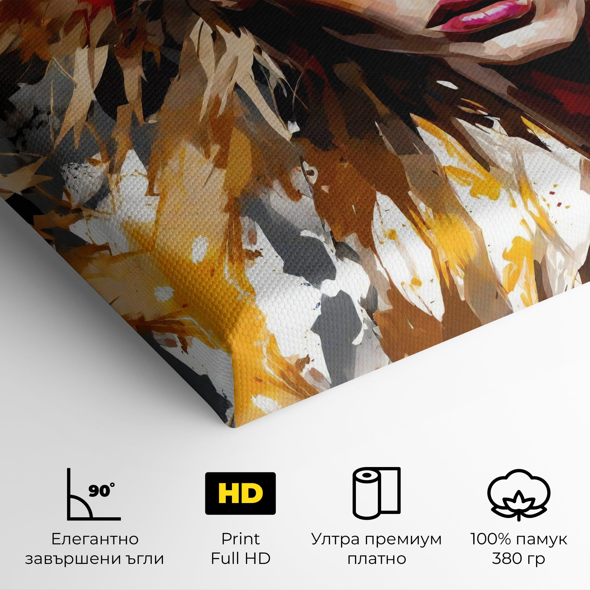 Blond Hair Splash mockup 4