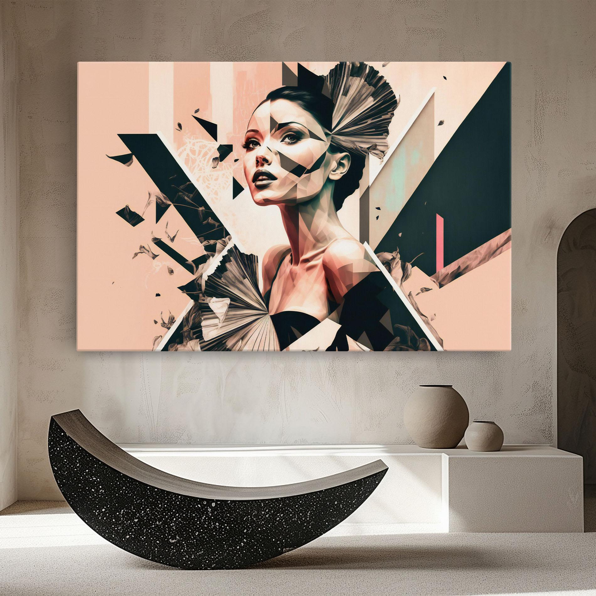 Картина на платно Fashionista Design mockup 8