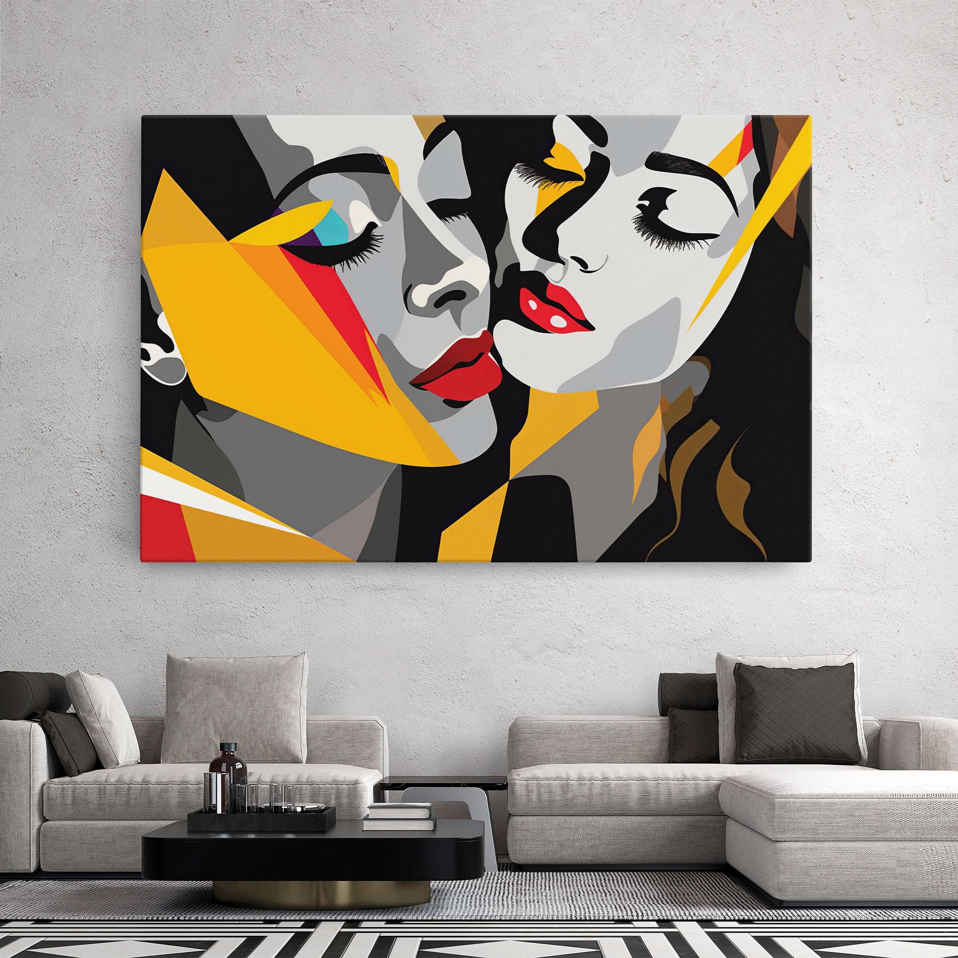 Картина на платно Dreamy Modern Female mockup 2