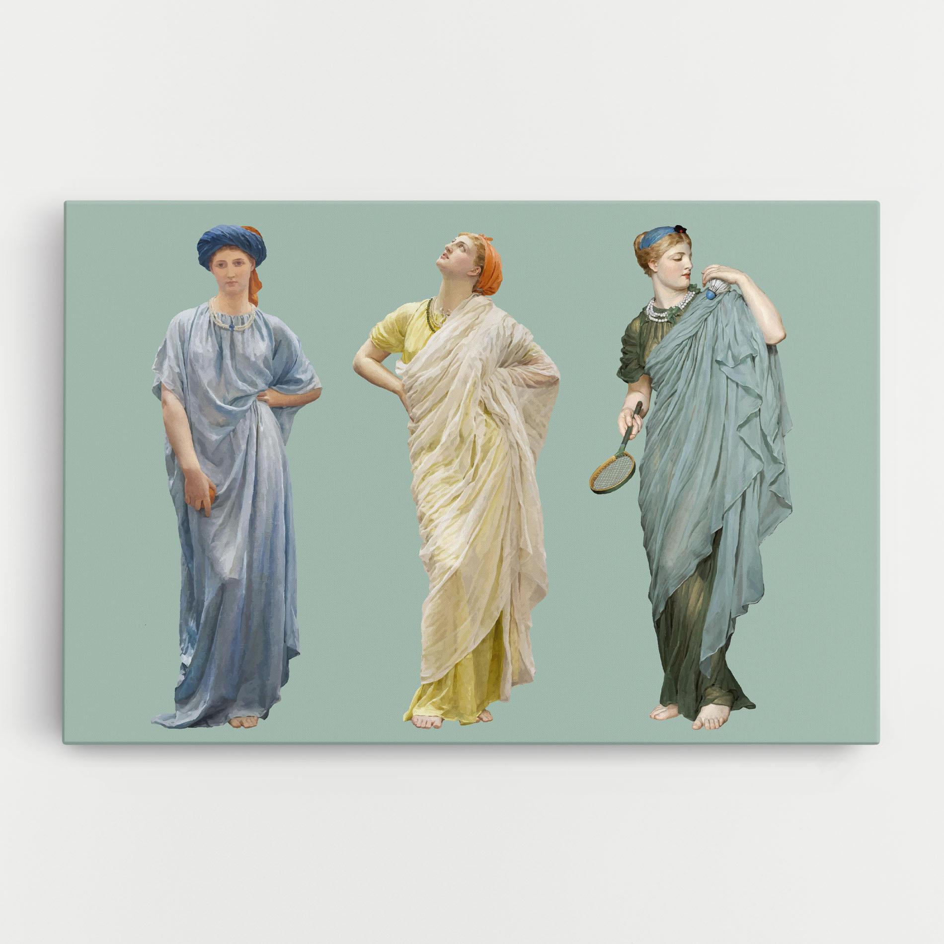 Картина на платно Vintage Looking Up mockup 0