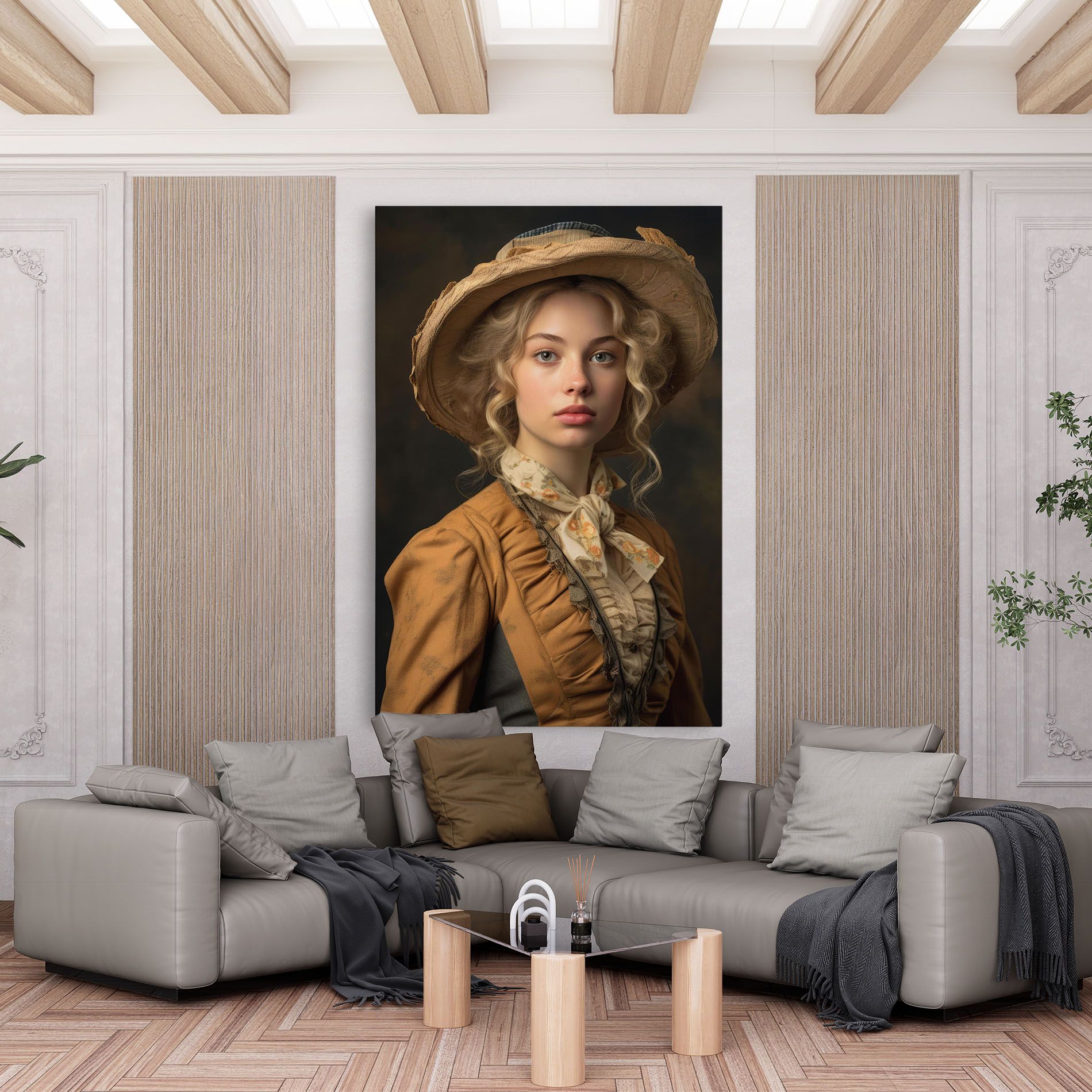 Pretty Vintage Blonde mockup 6