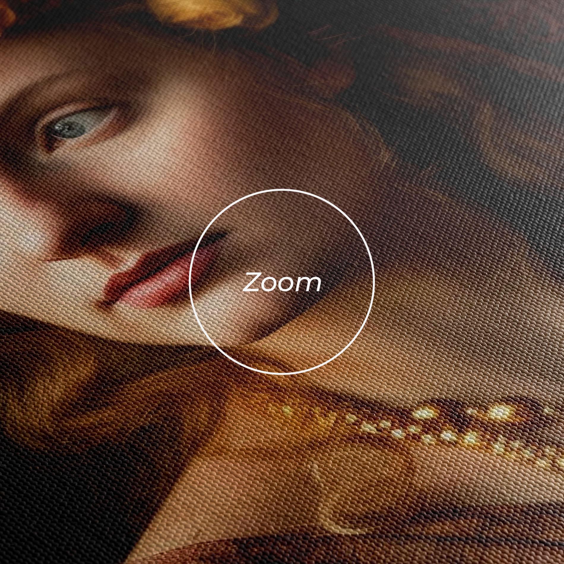 Картина на платно Renaissance Woman mockup 3