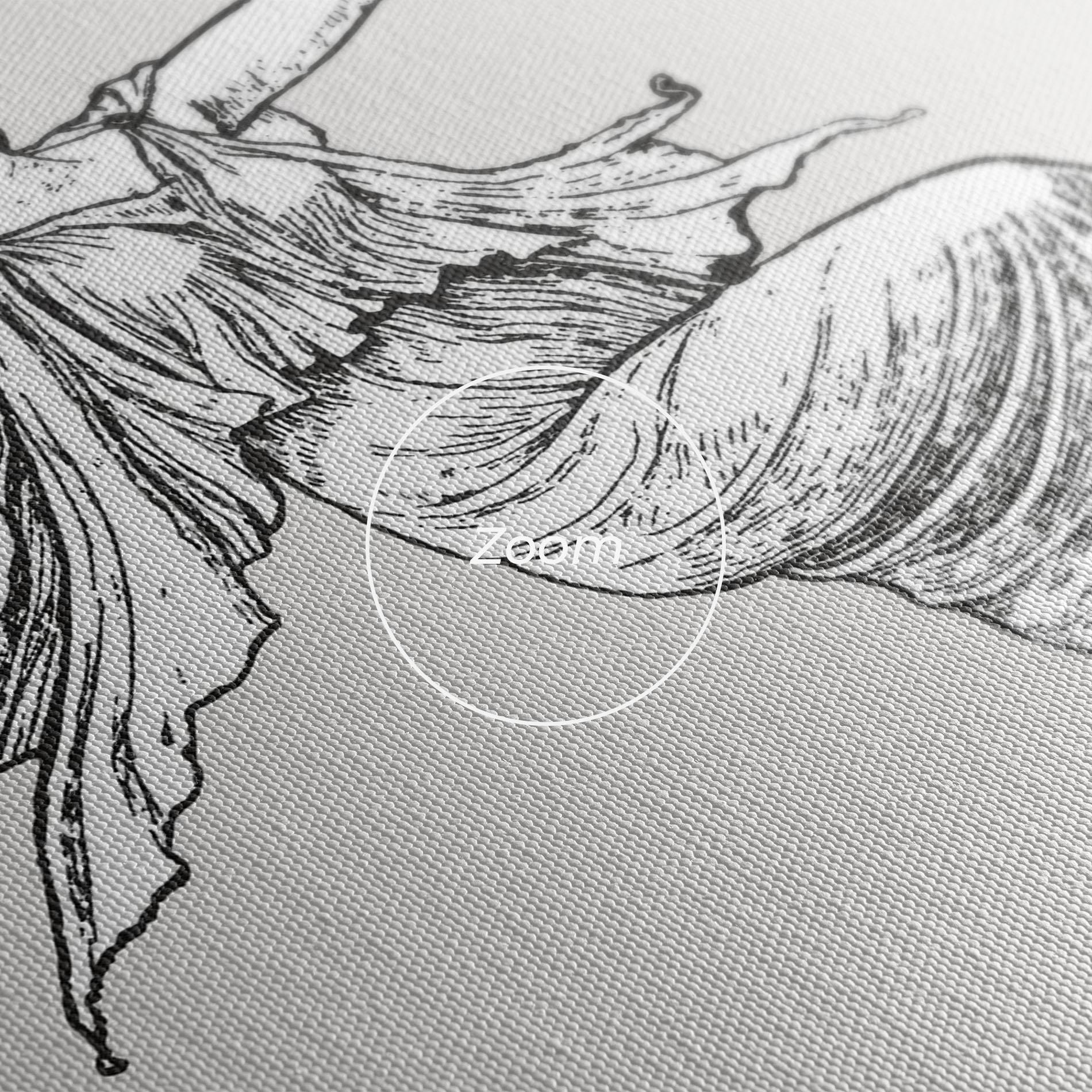 Картина на платно Vintage Dance mockup 3