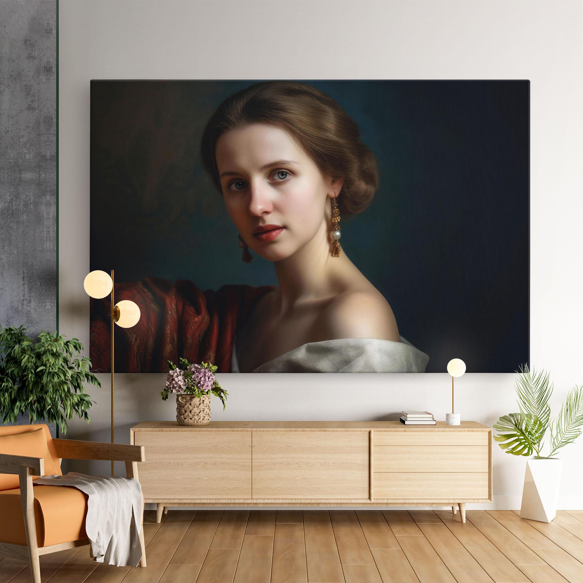 Картина на платно Classical Painting mockup 9