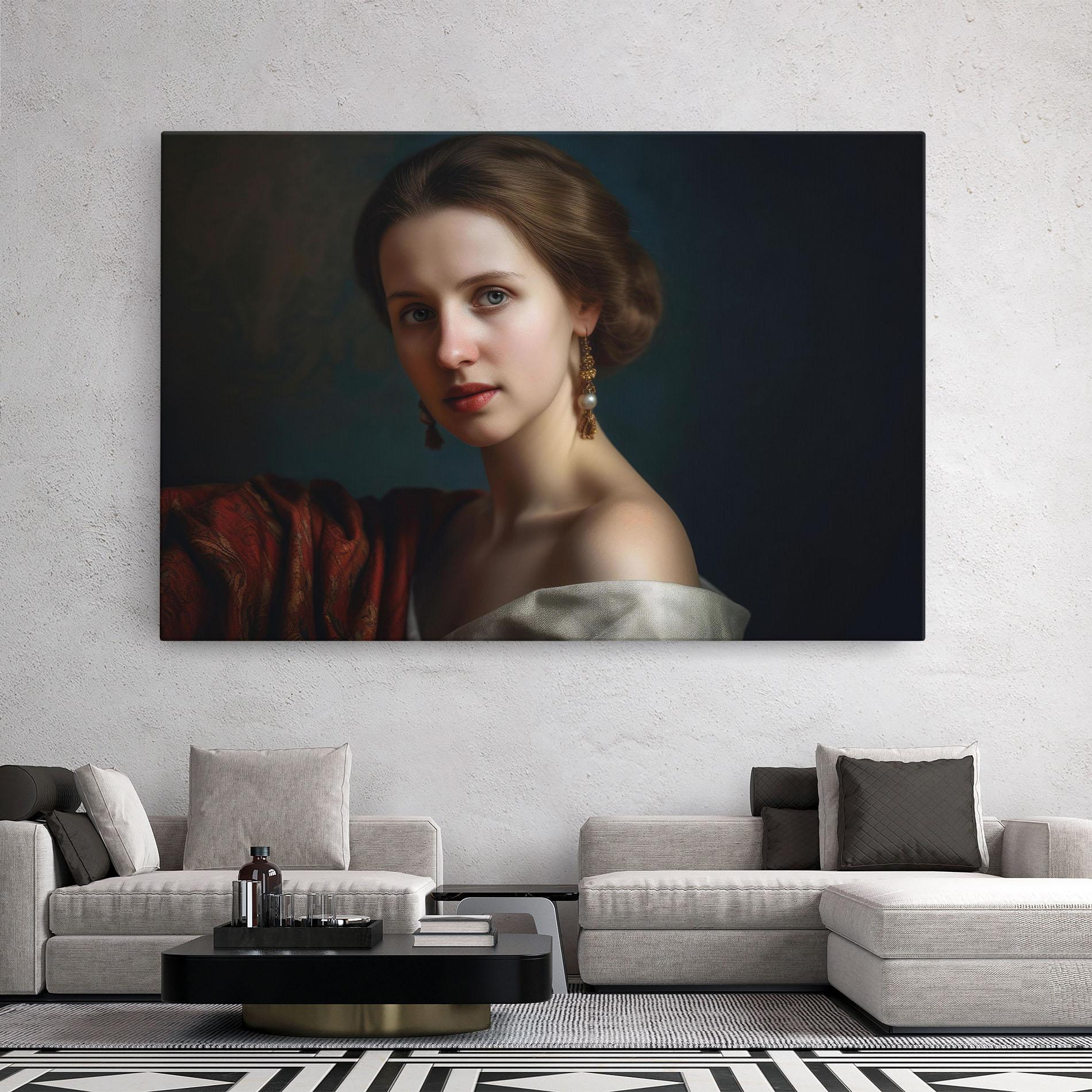 Картина на платно Classical Painting mockup 2