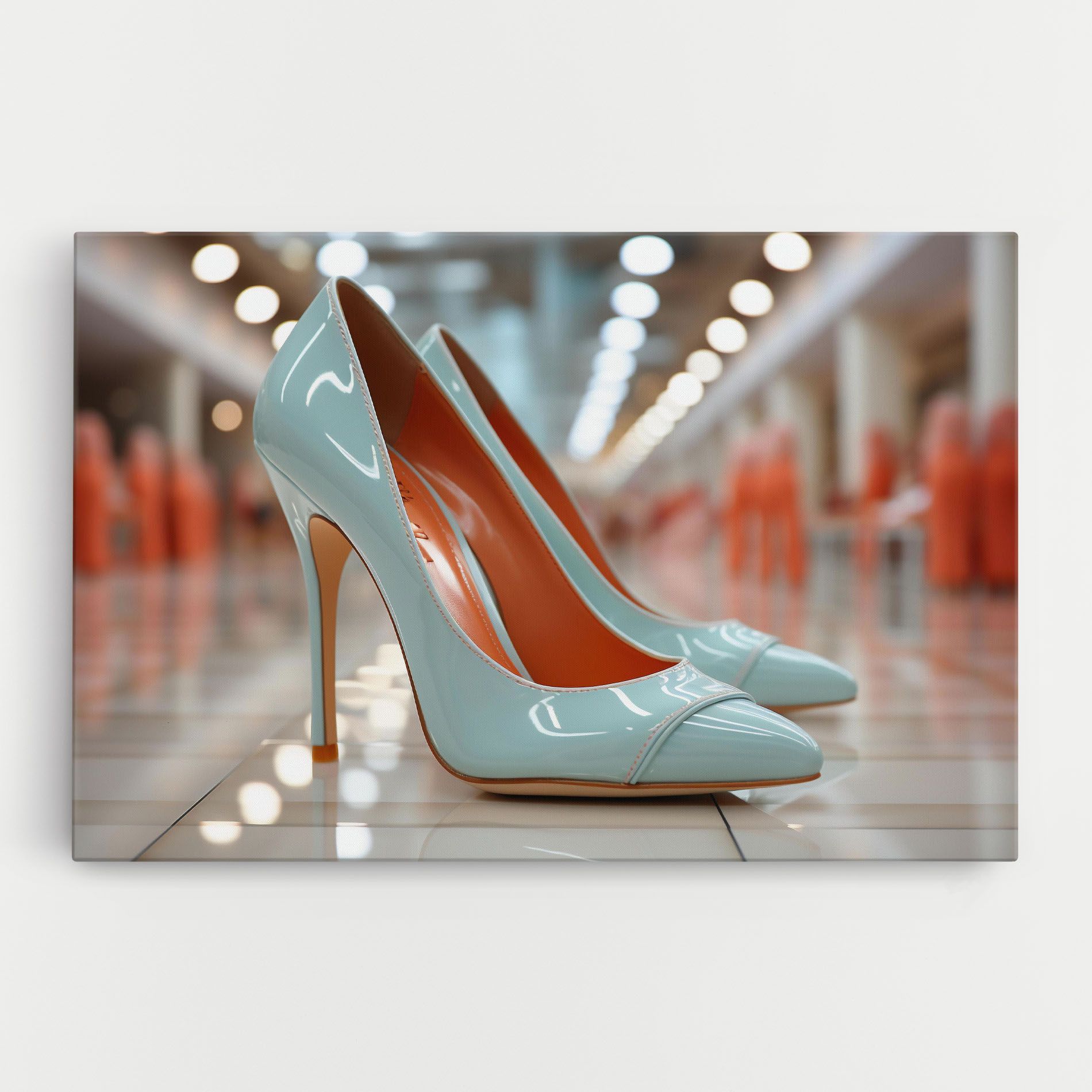 Light Blue Heels mockup 0