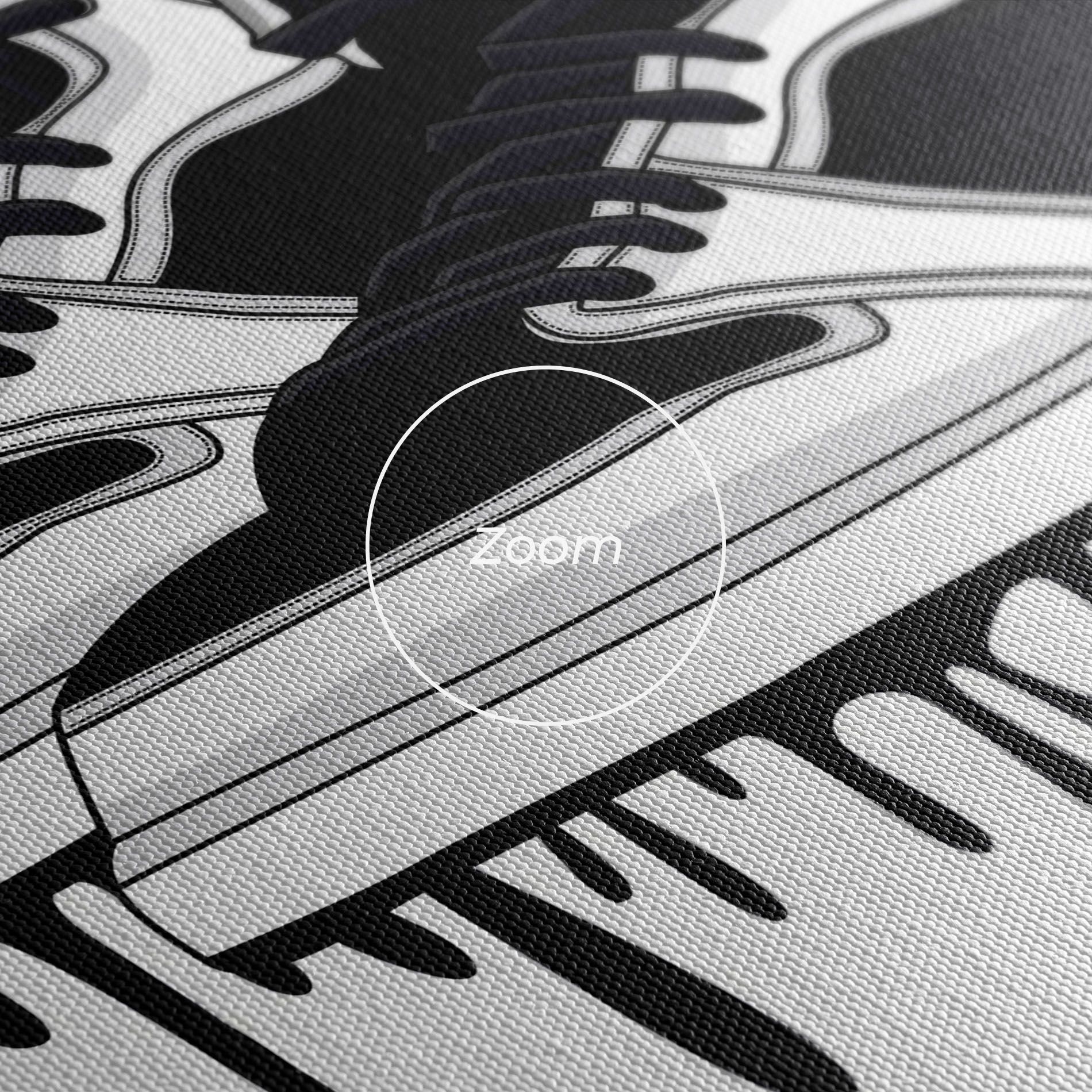 Black White Shoes mockup 3