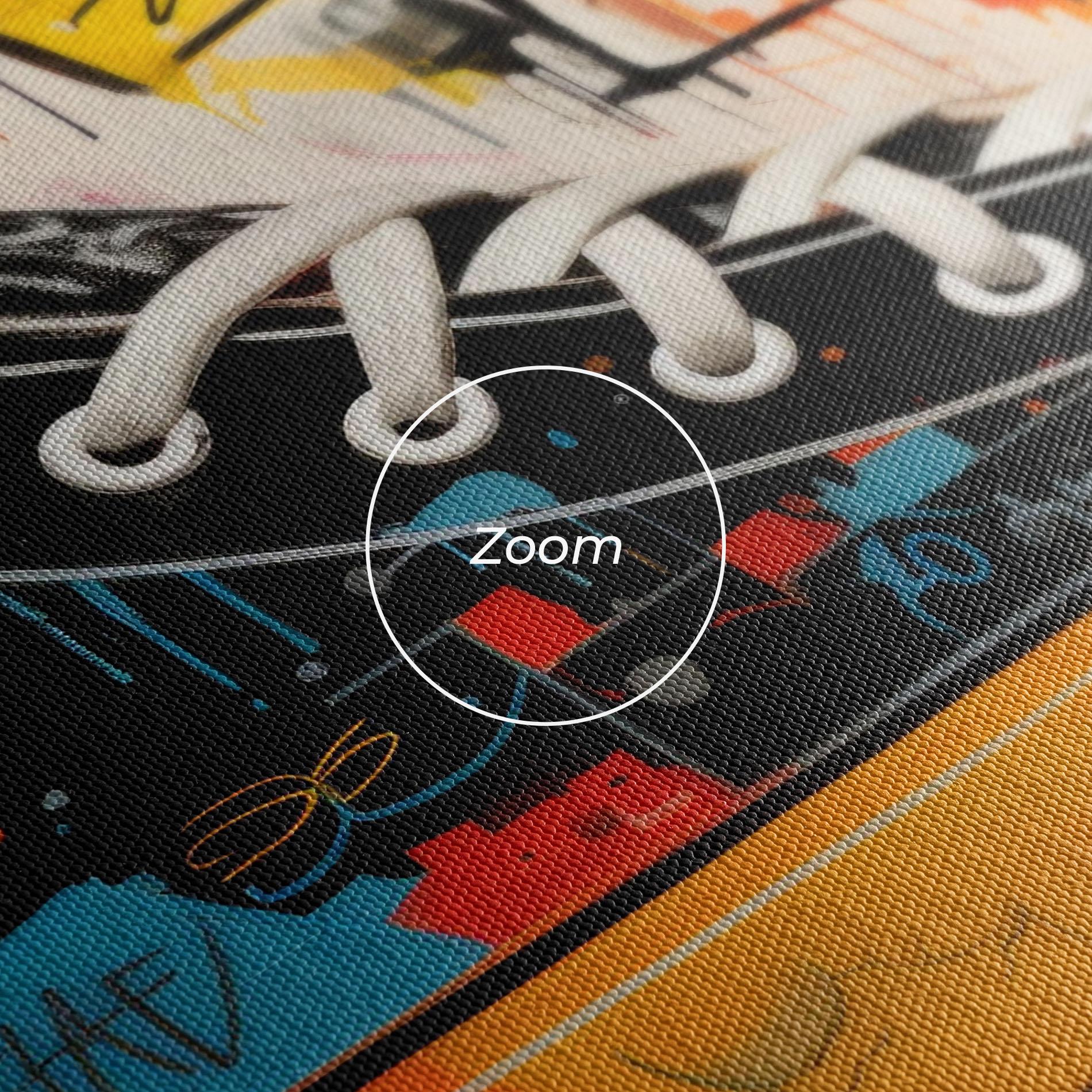 Картина на платно Teenager Sneakers mockup 3