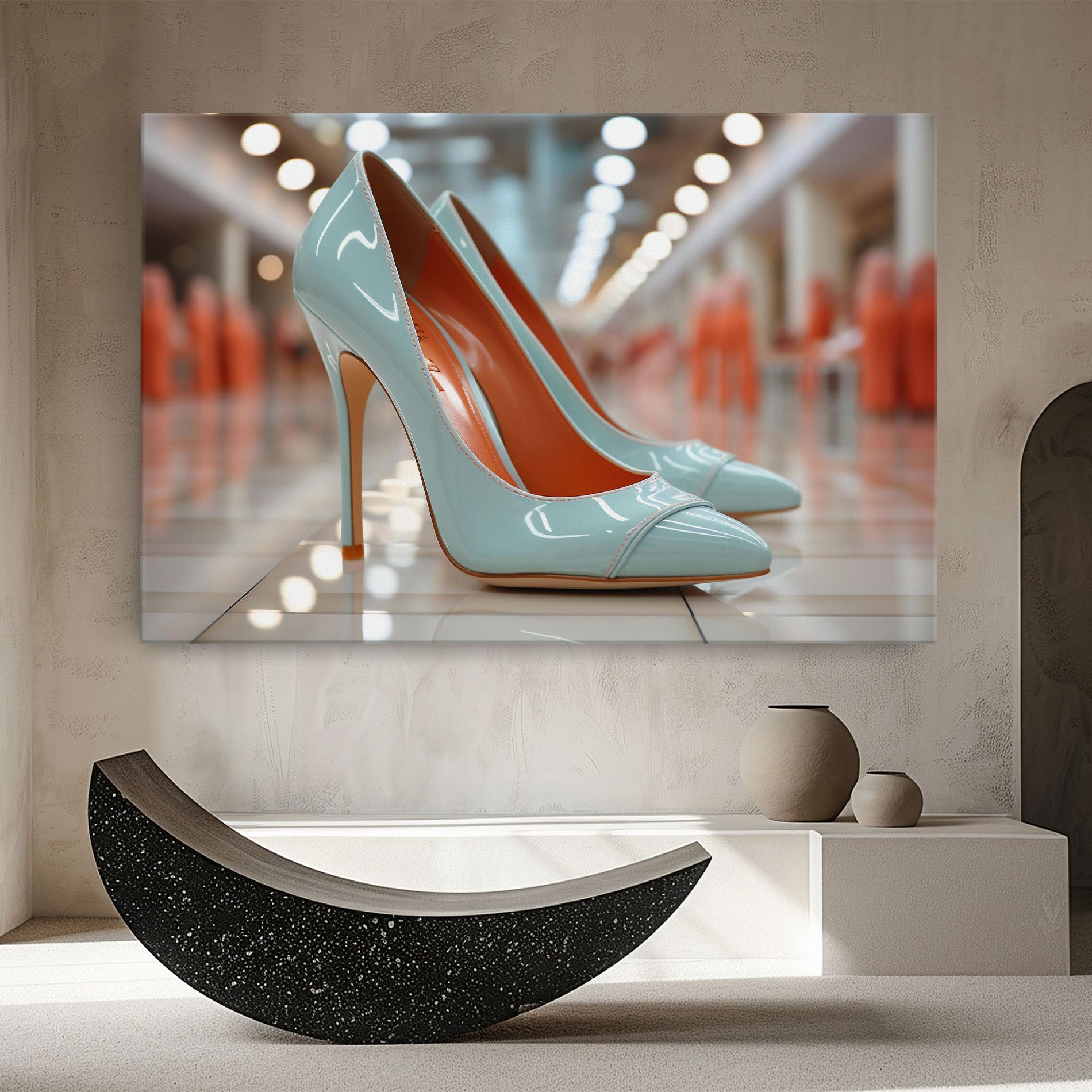 Light Blue Heels mockup 8