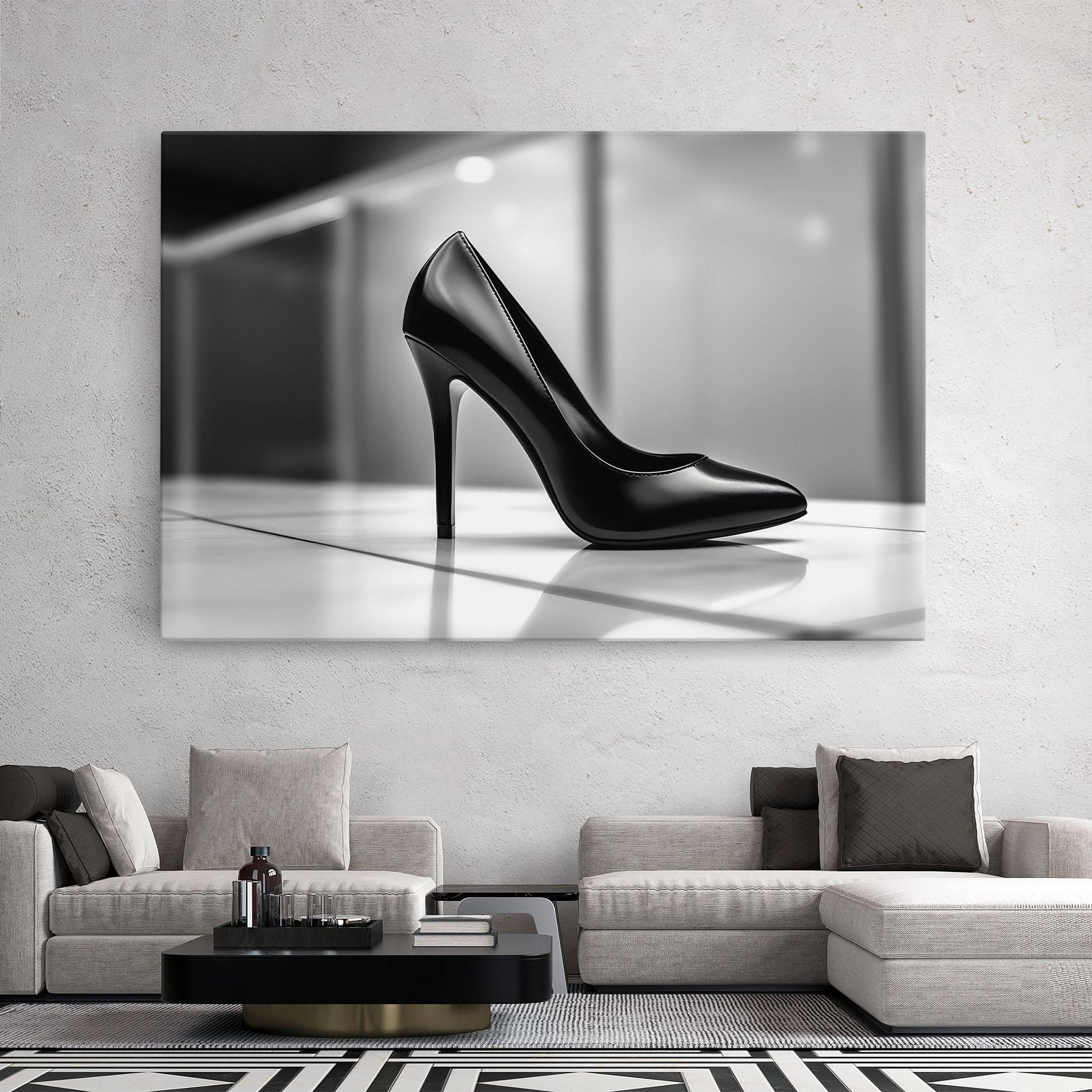 Картина на платно Black Unique Design mockup 2