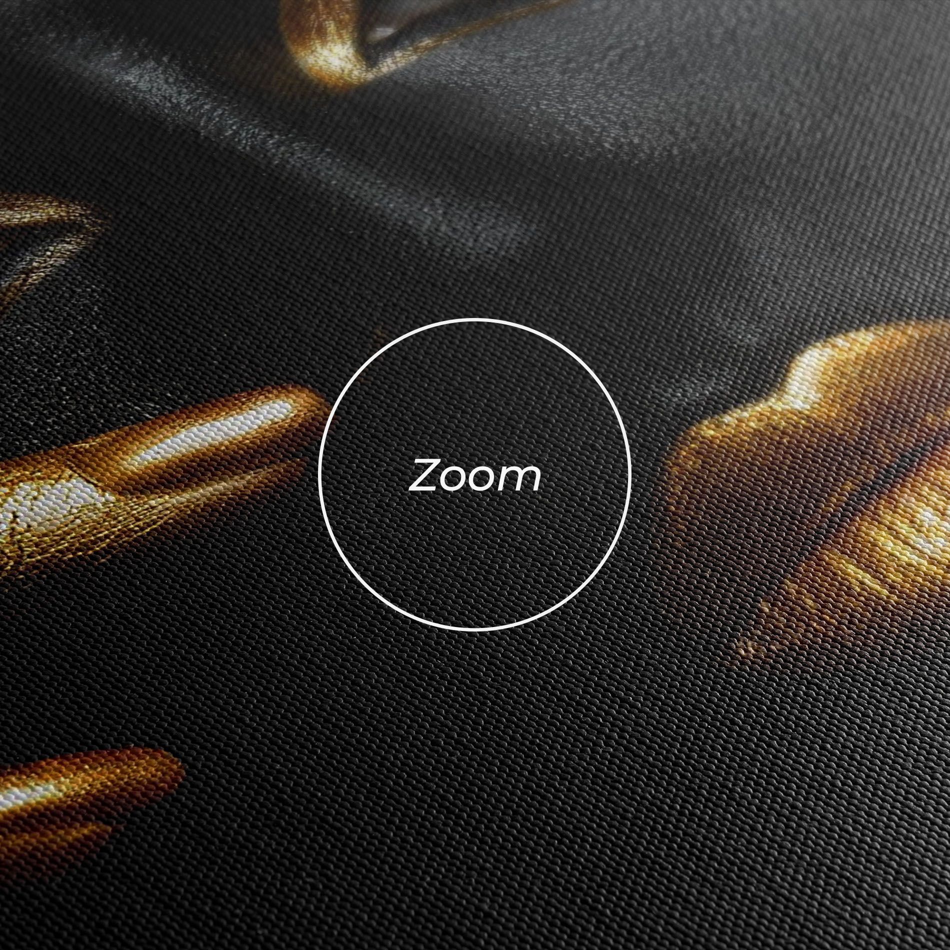 Gold Makeup Nails mockup 3