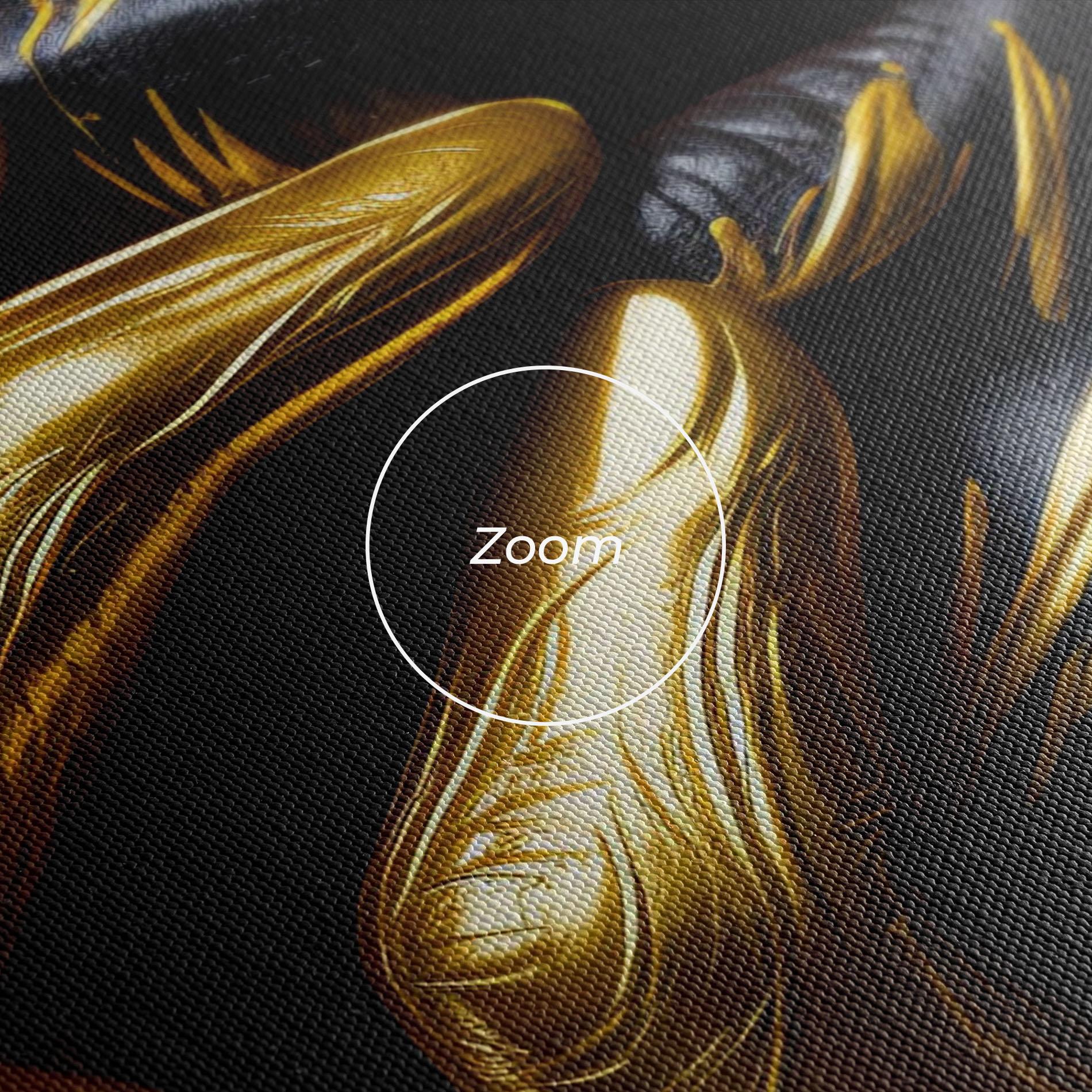 Картина на платно Gold Small Hand mockup 3