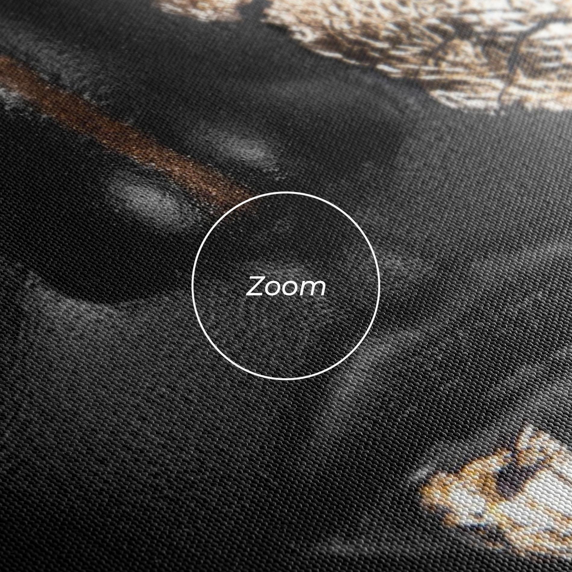 Картина на платно Golden Face mockup 3