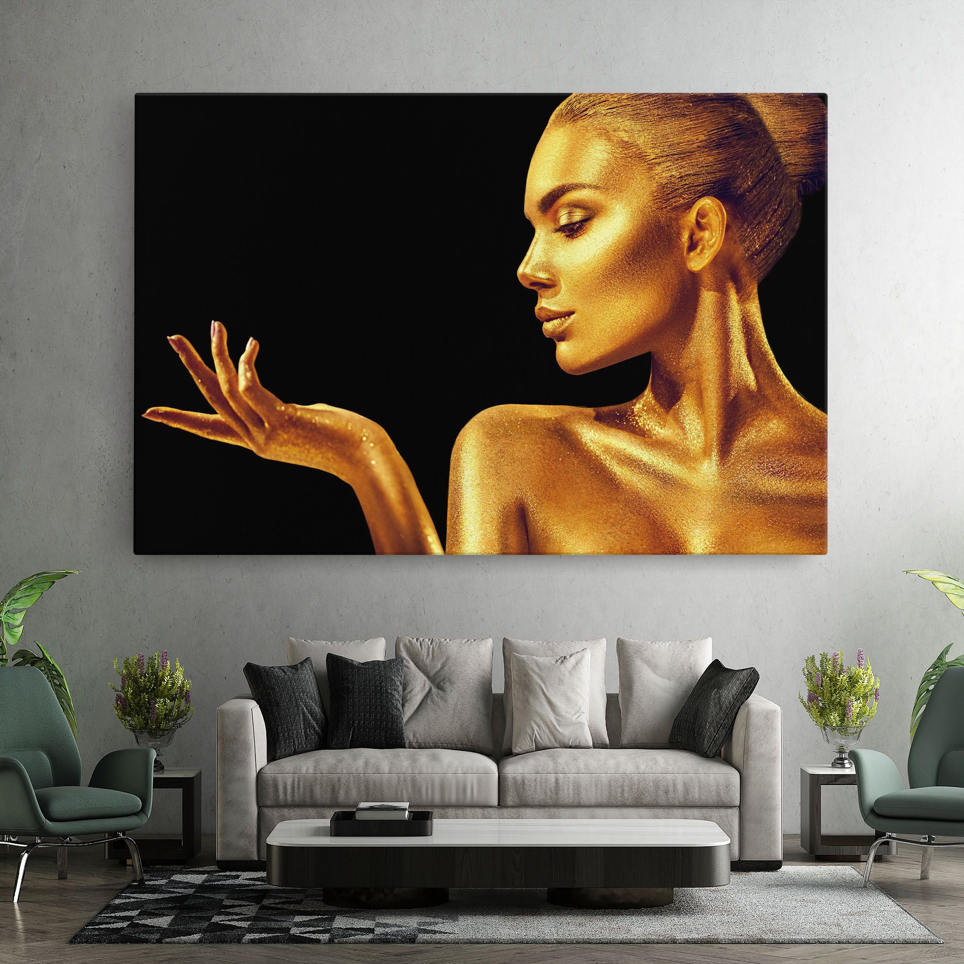 Golden Glamour mockup 7