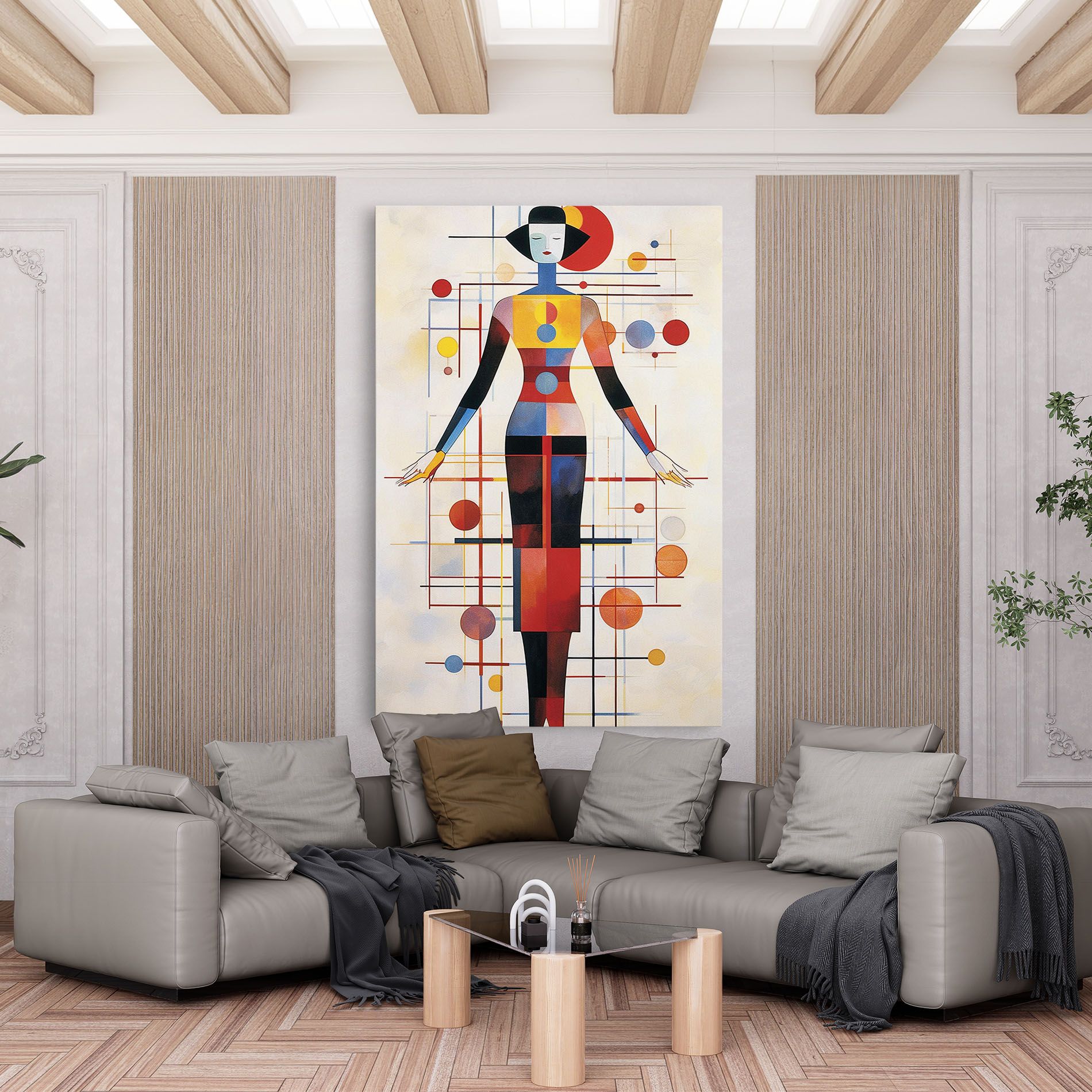 Poster Woman Artist mockup 6