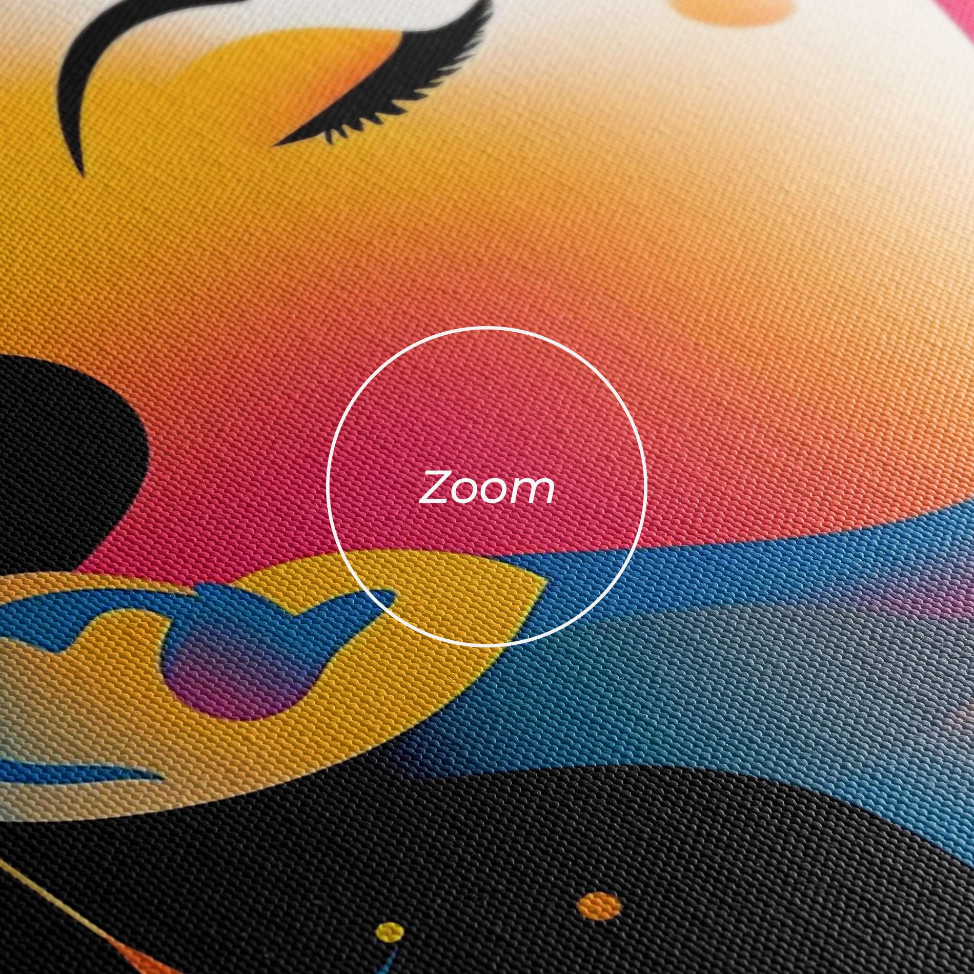 Картина на платно Dreamy Night Female mockup 3