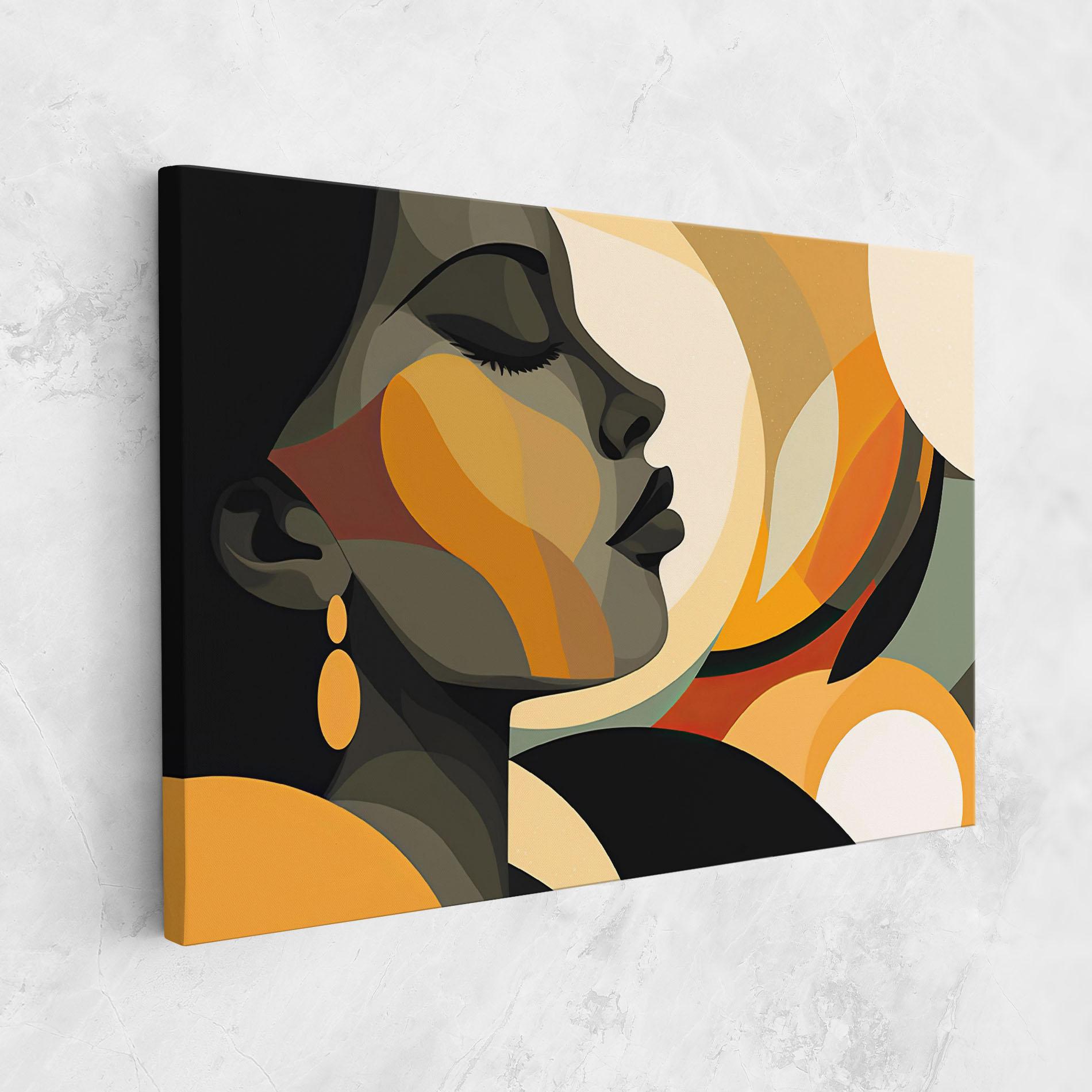 Картина на платно Dreamy Graphic Girl mockup 1