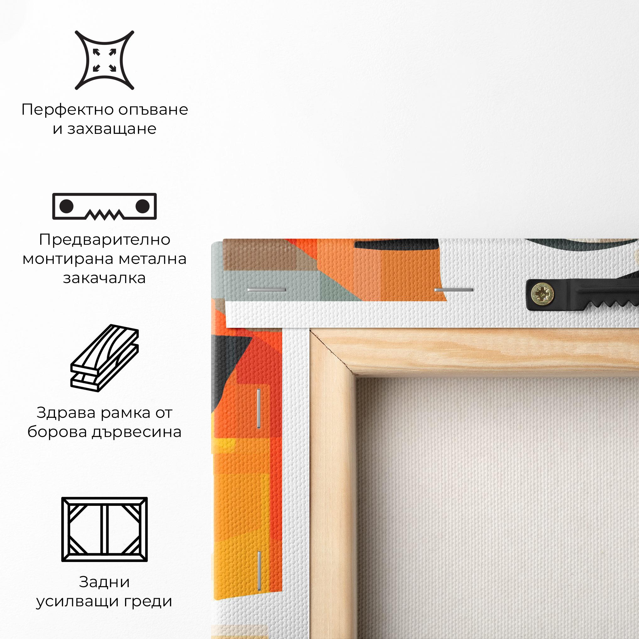 Картина на платно Art Woman View mockup 5