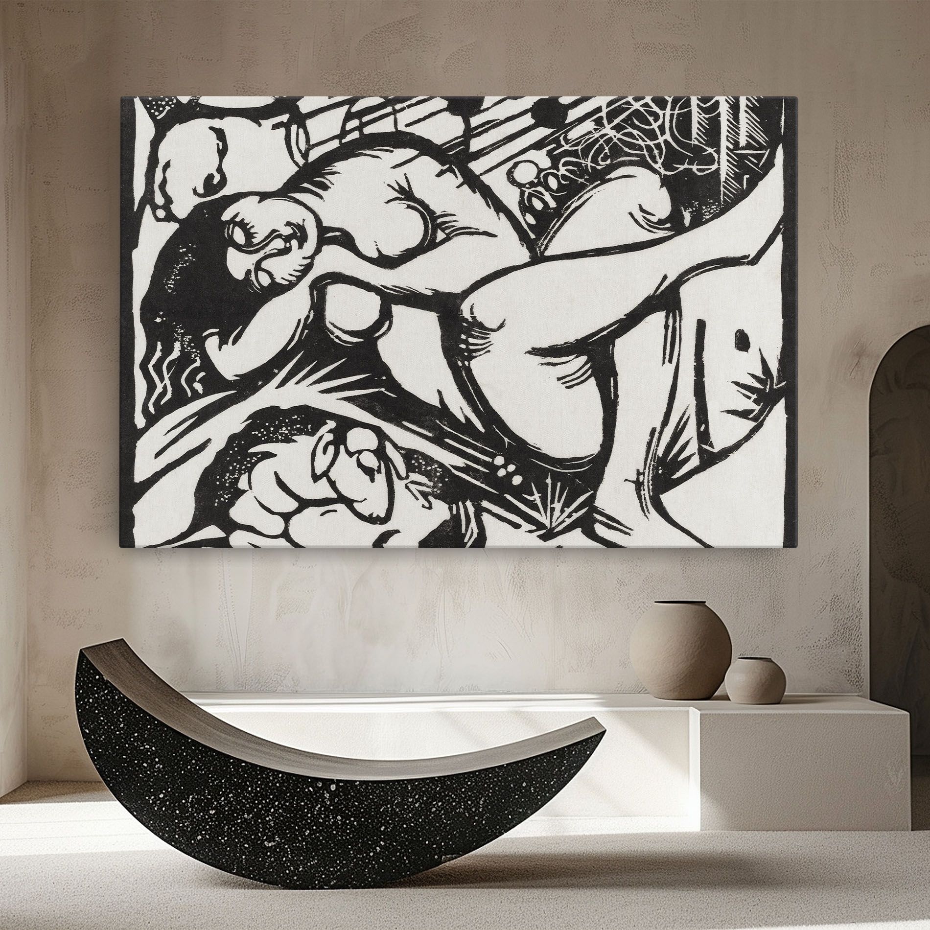 Woman Drawing mockup 8