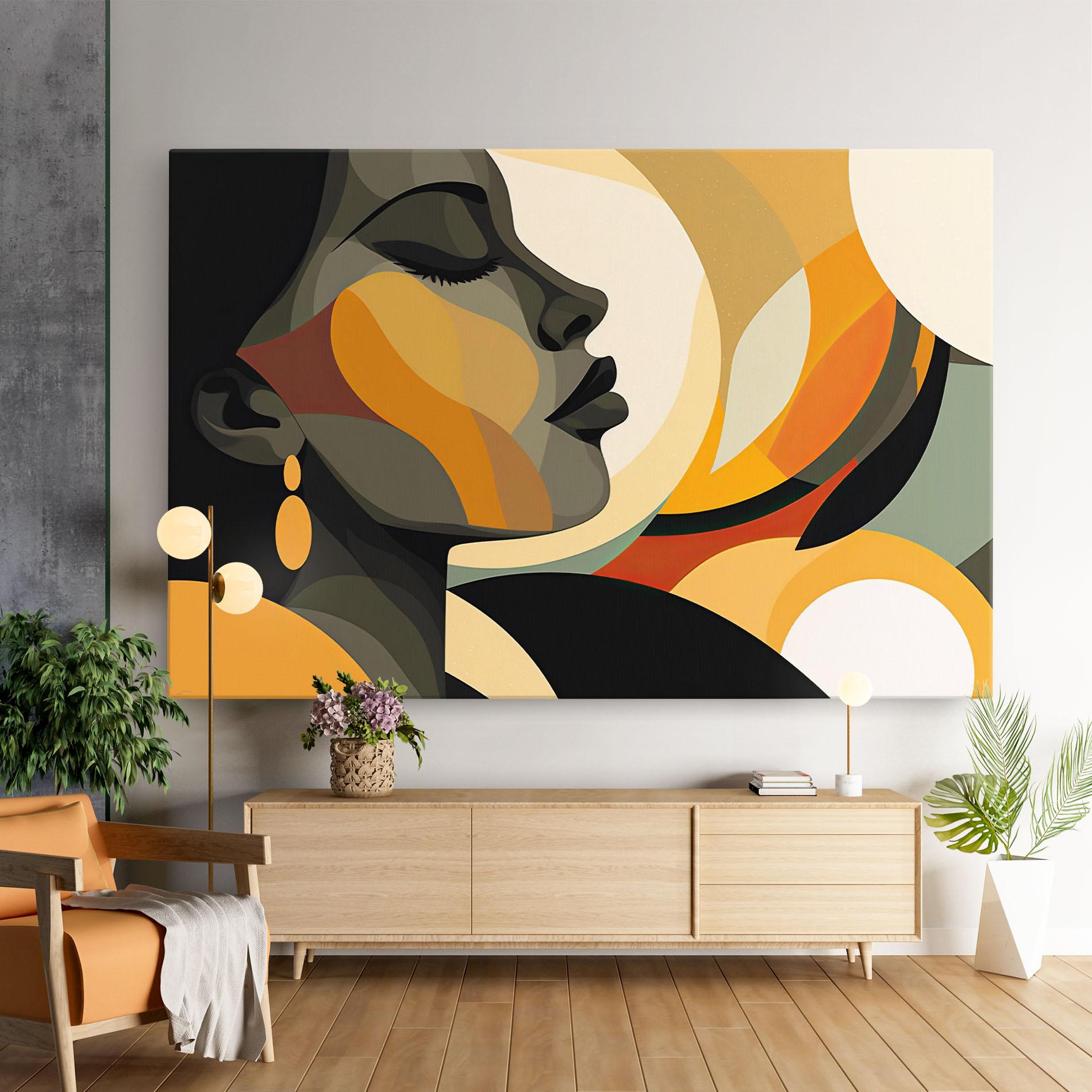 Картина на платно Dreamy Graphic Girl mockup 9