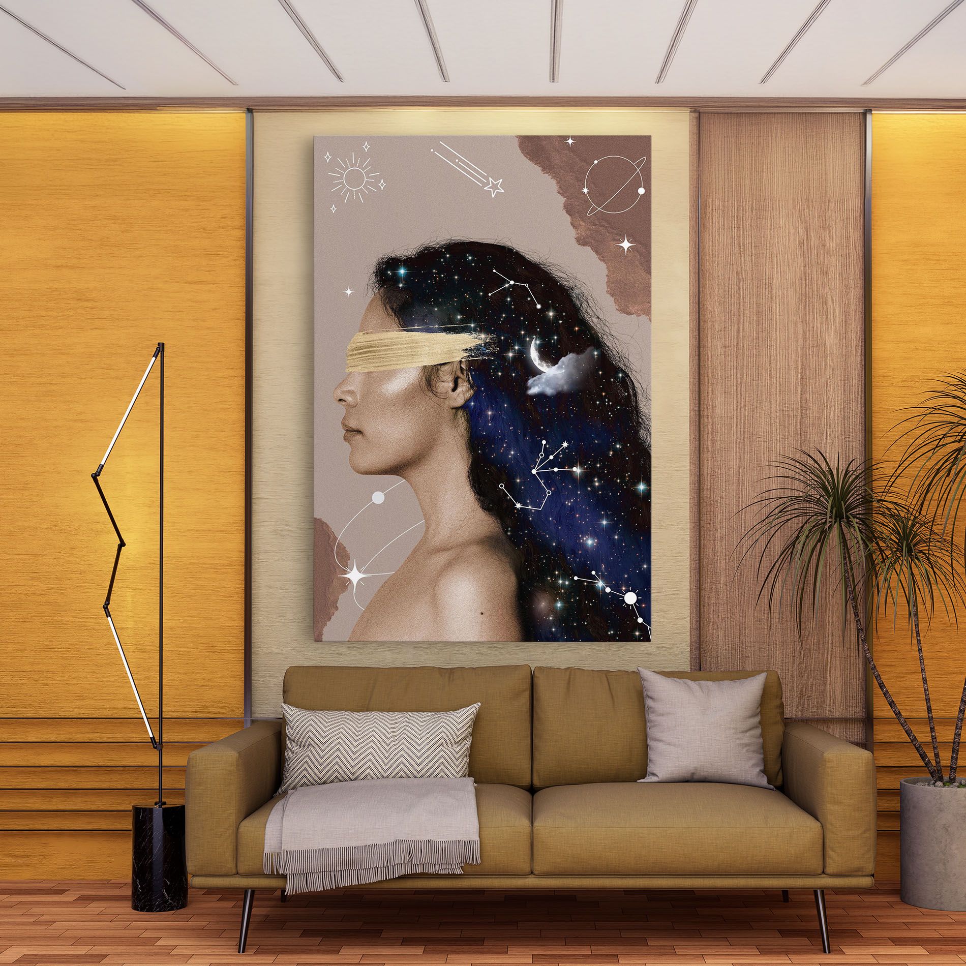 Galaxy Hair mockup 9