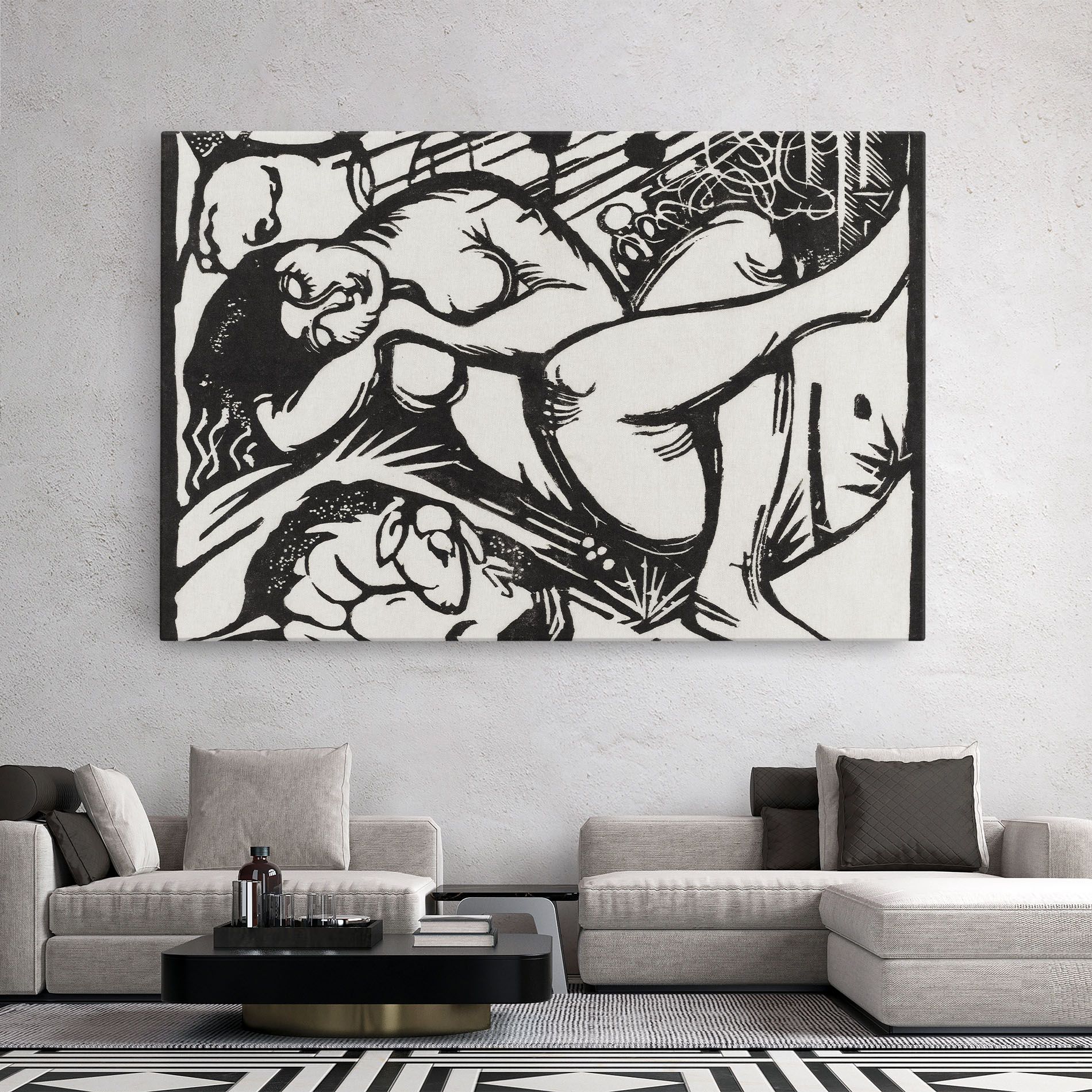 Woman Drawing mockup 2