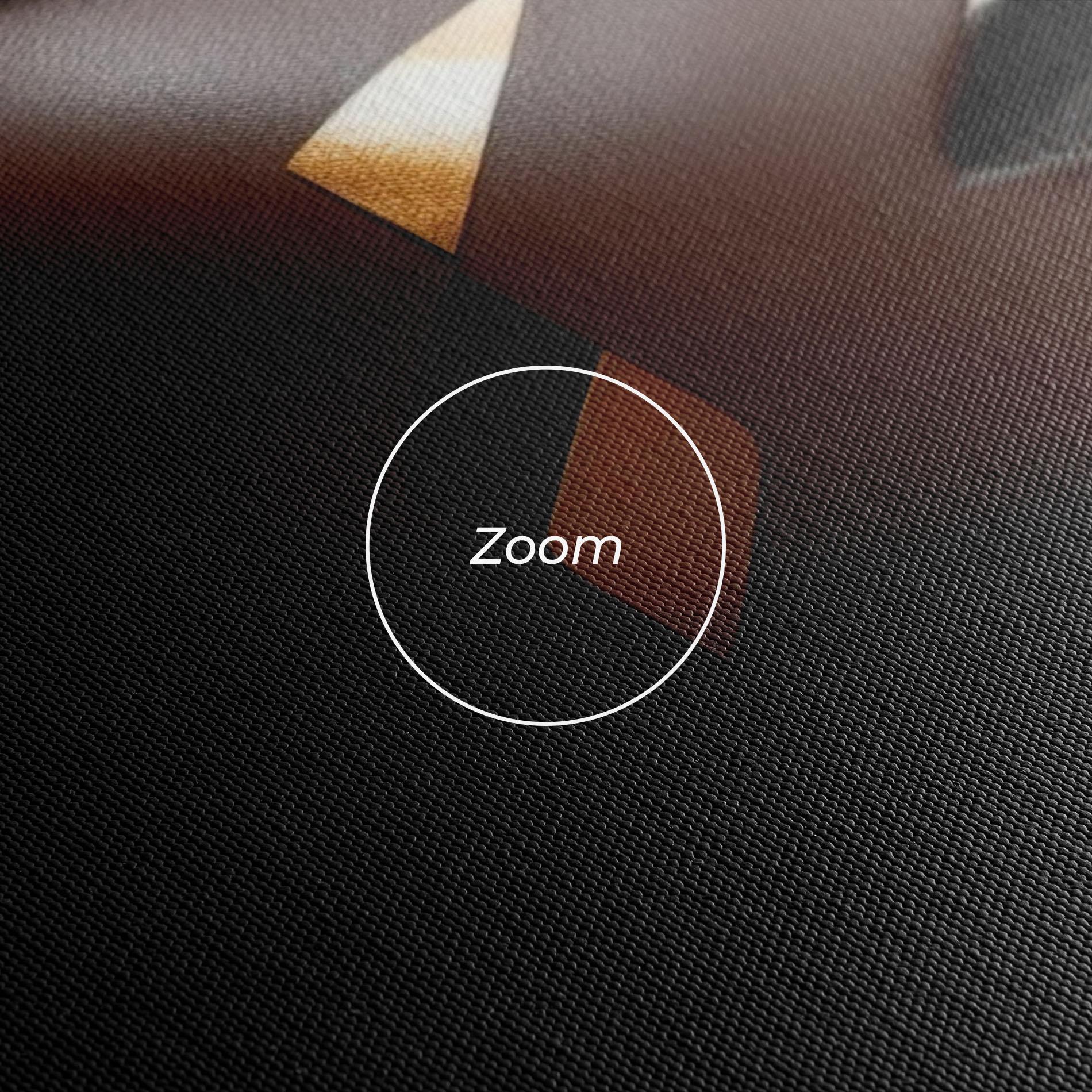 Картина на платно African Woman On Orange mockup 3