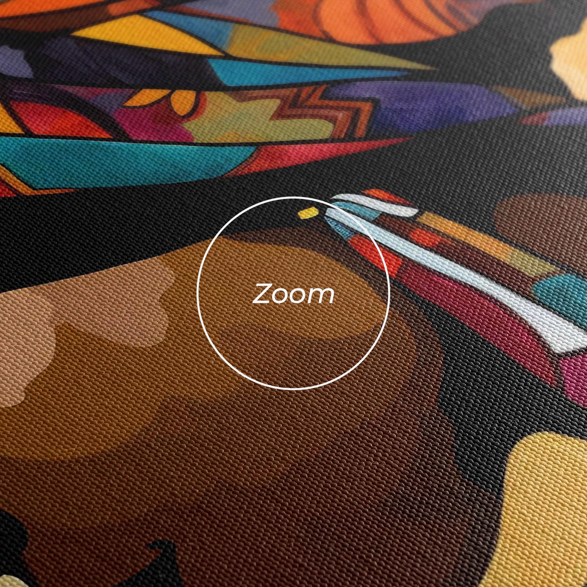 Картина на платно Headscarf Pretty Woman mockup 3