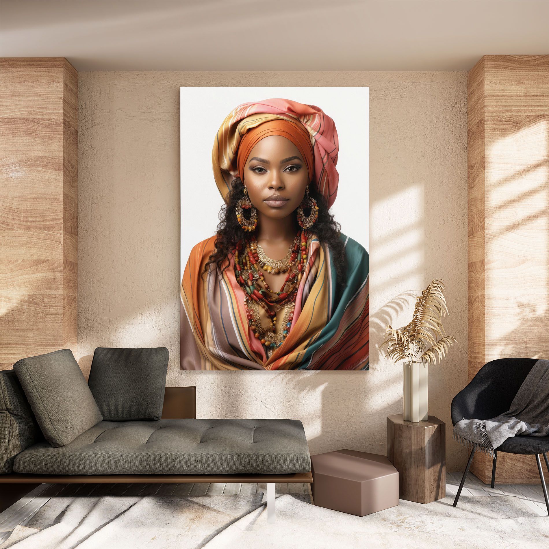 East African Woman mockup 8