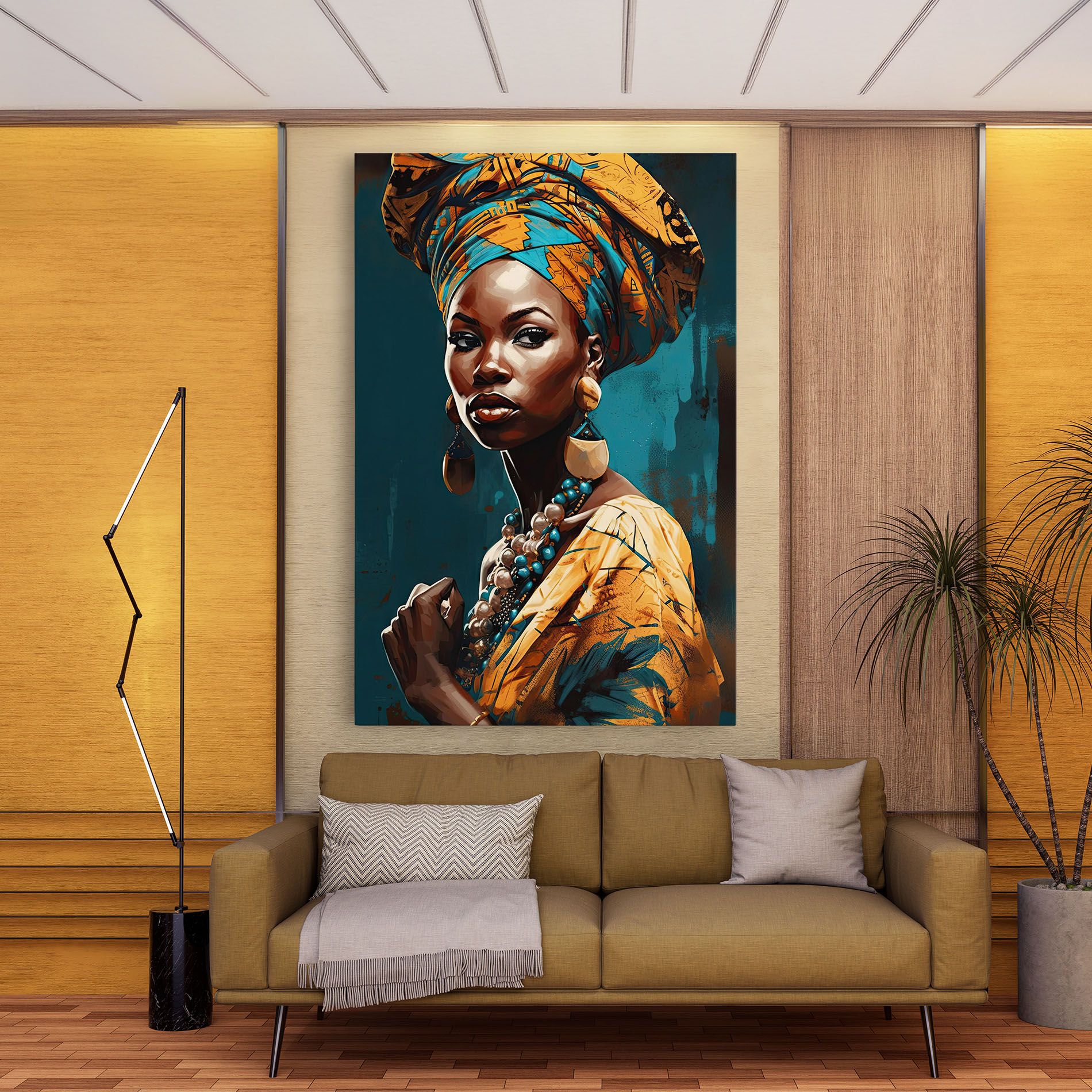 Azure Chic Woman mockup 9