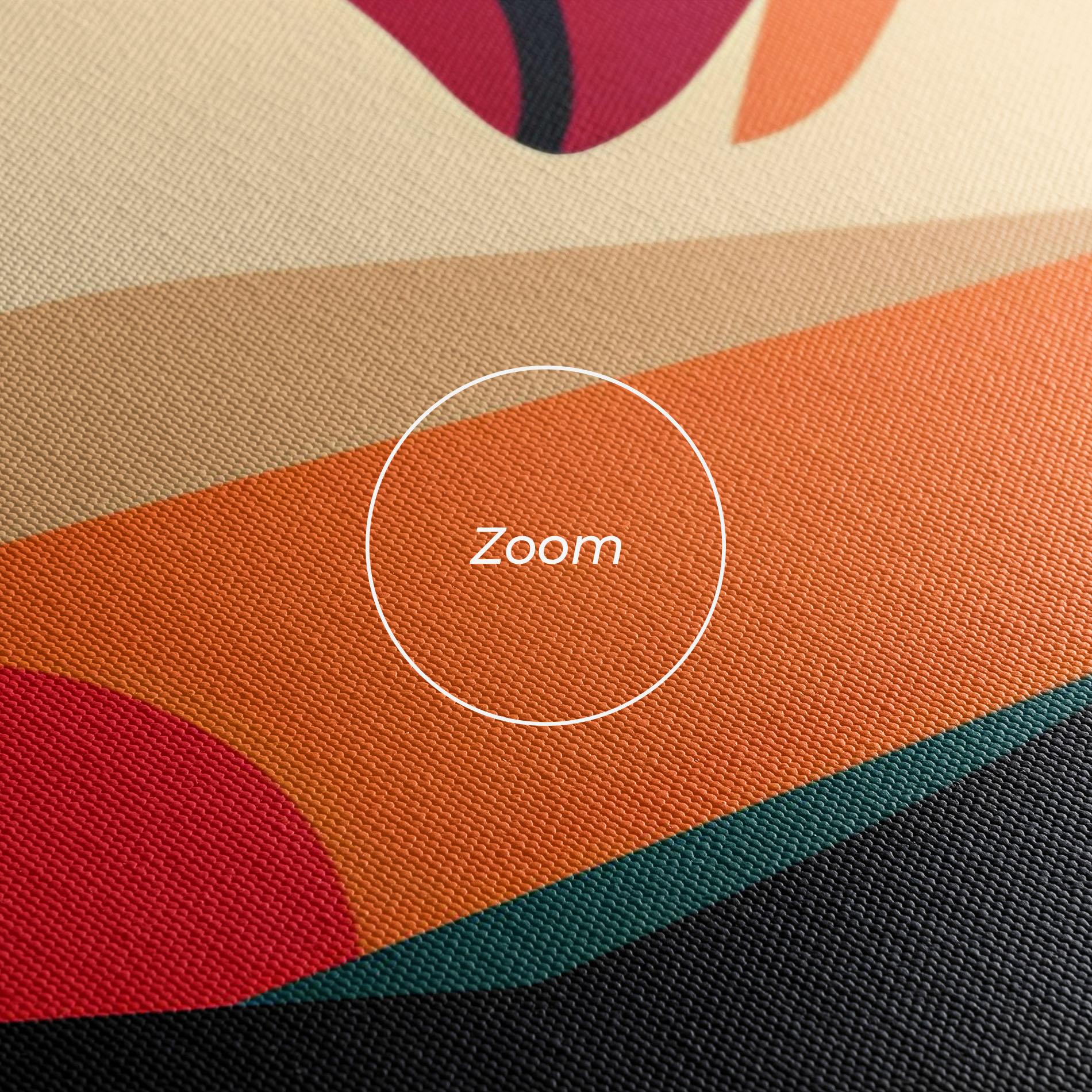 Картина на платно Abstract Lips mockup 3