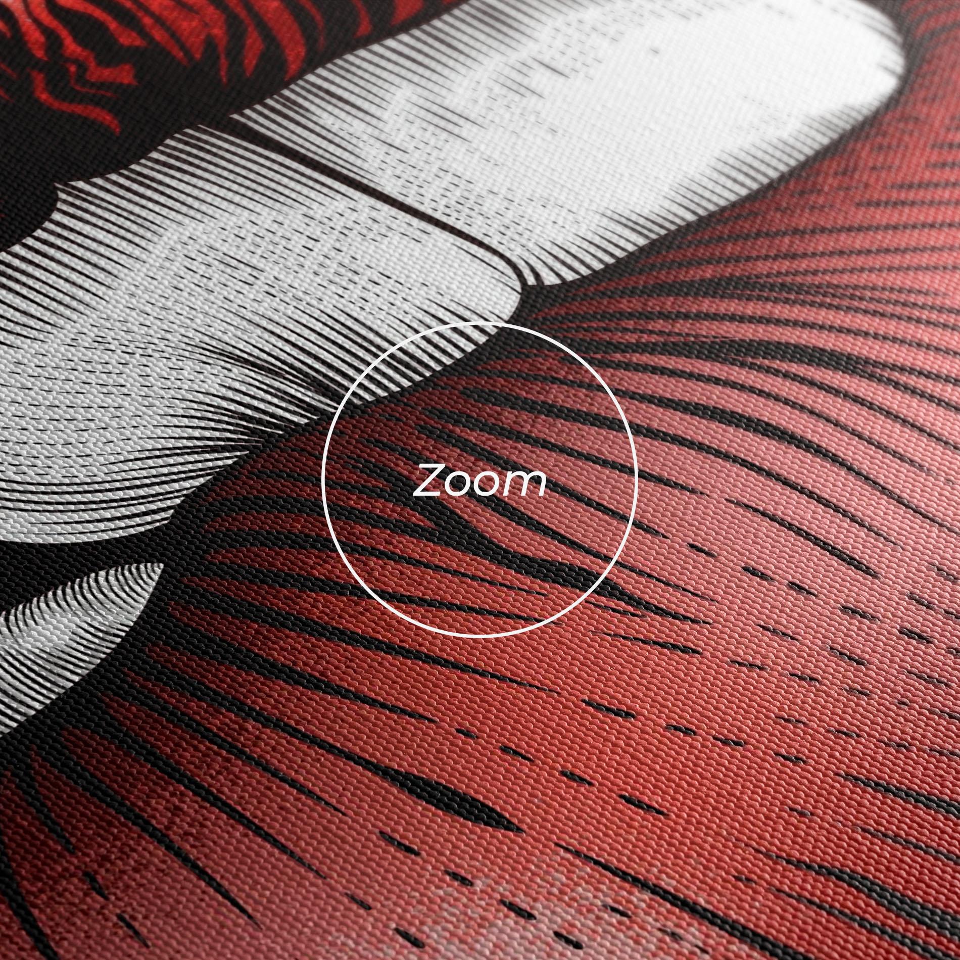 Картина на платно Lips Pop Artistic mockup 3