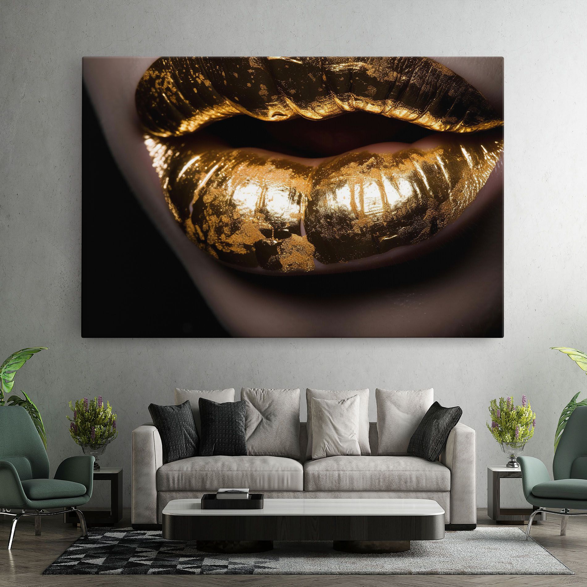 Big Gold Lips mockup 7