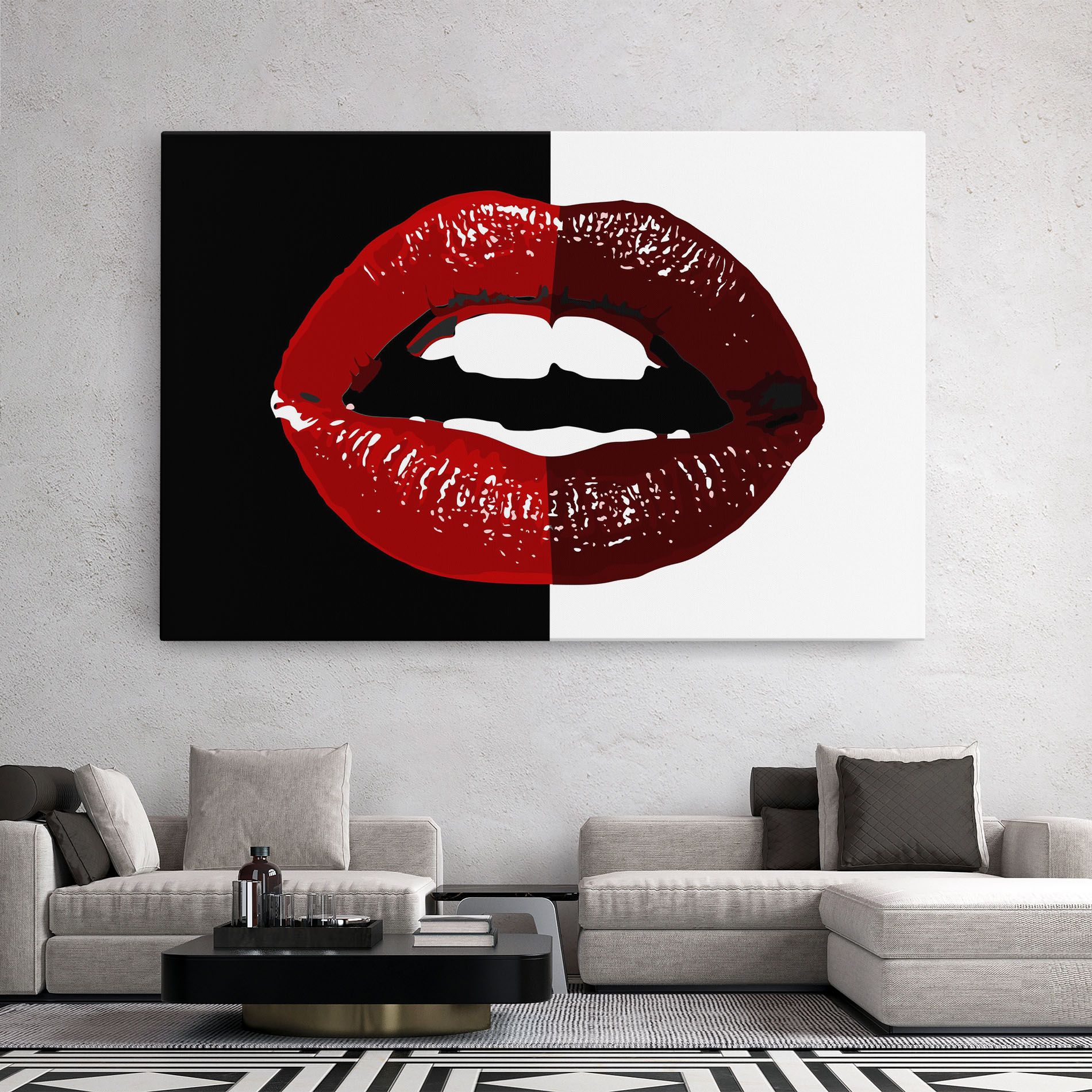 Red Shade Lips mockup 2