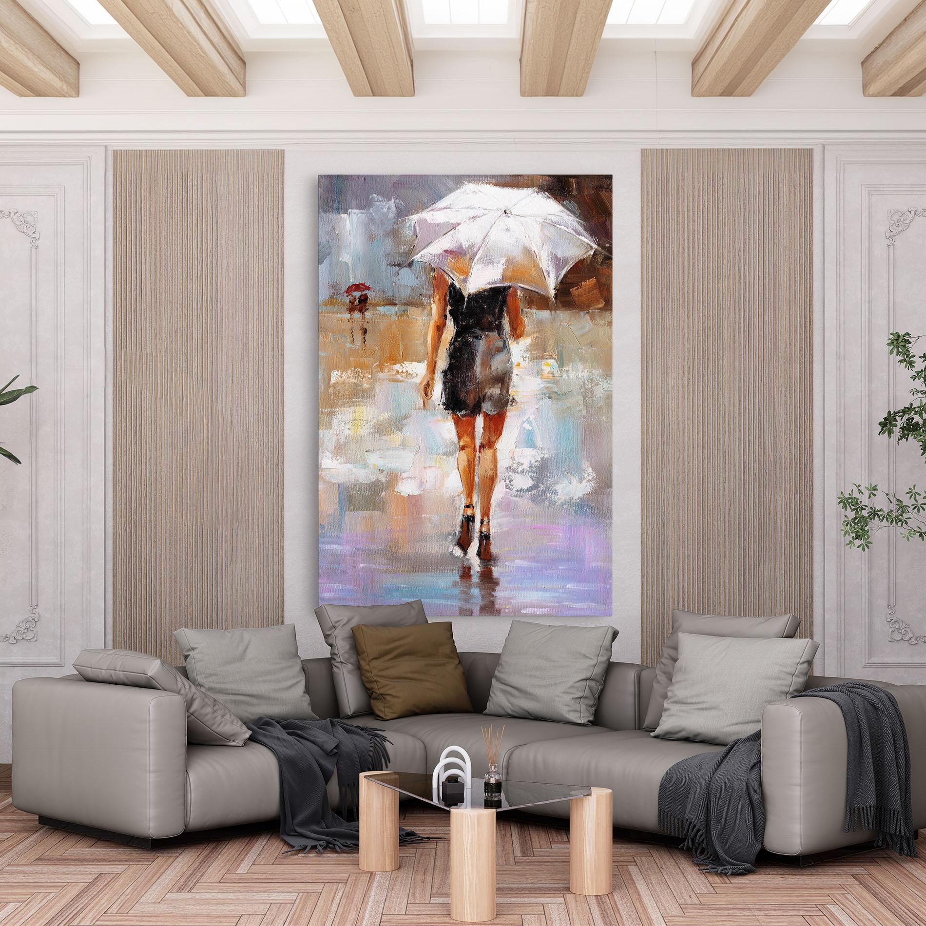 Картина на платно Fashion Lady mockup 6