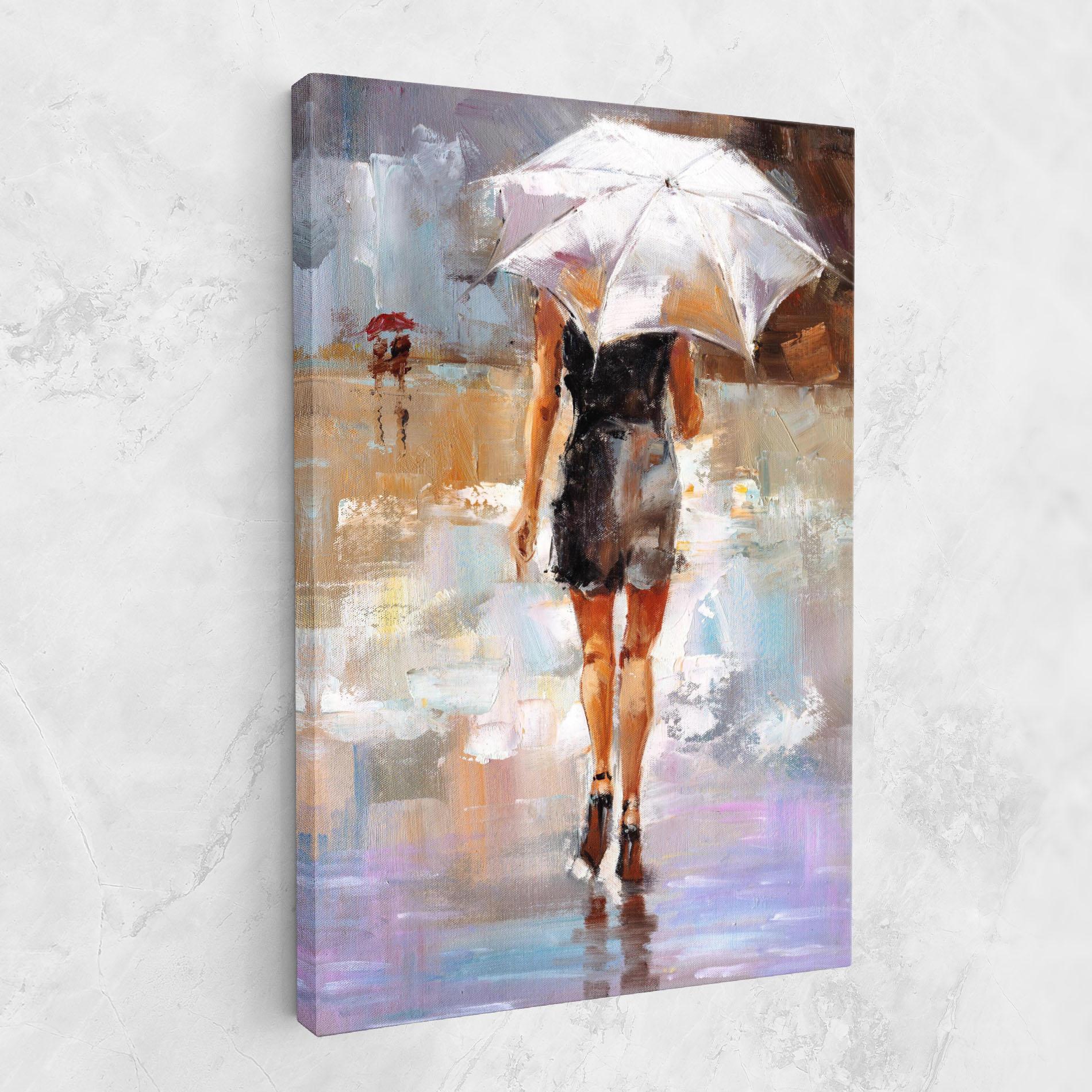 Картина на платно Fashion Lady mockup 1