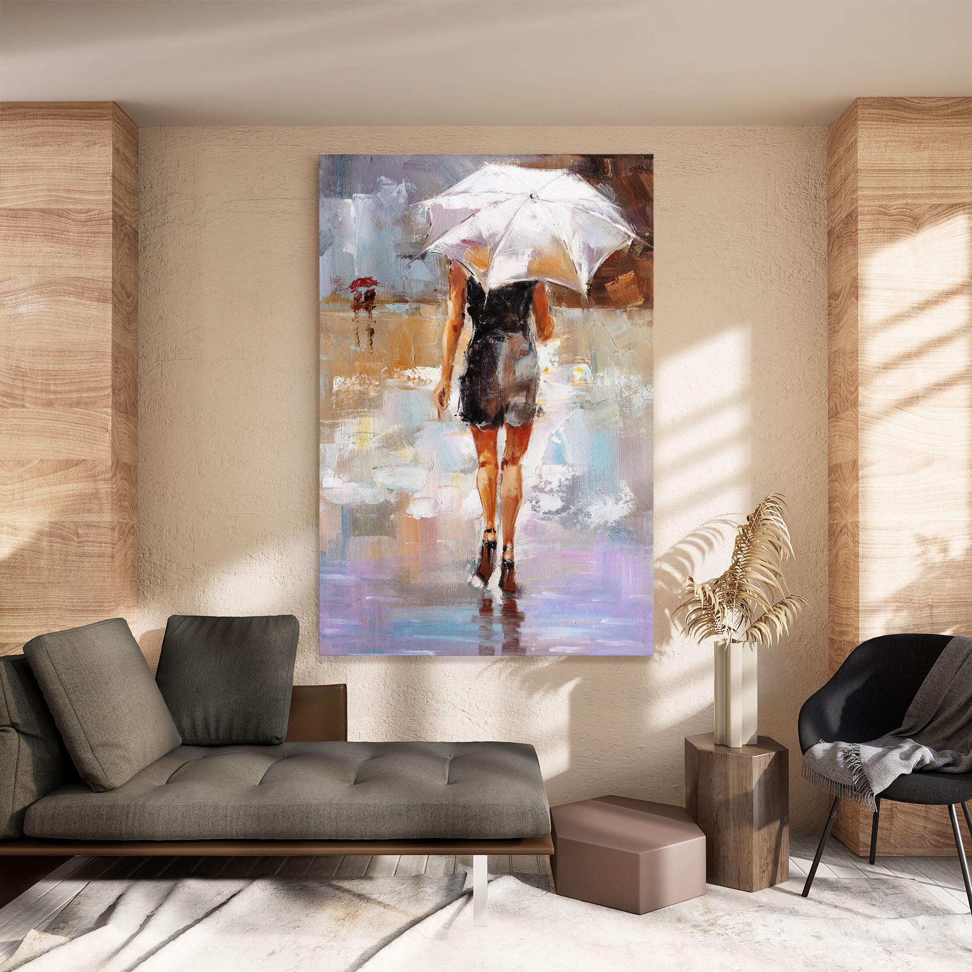 Картина на платно Fashion Lady mockup 8