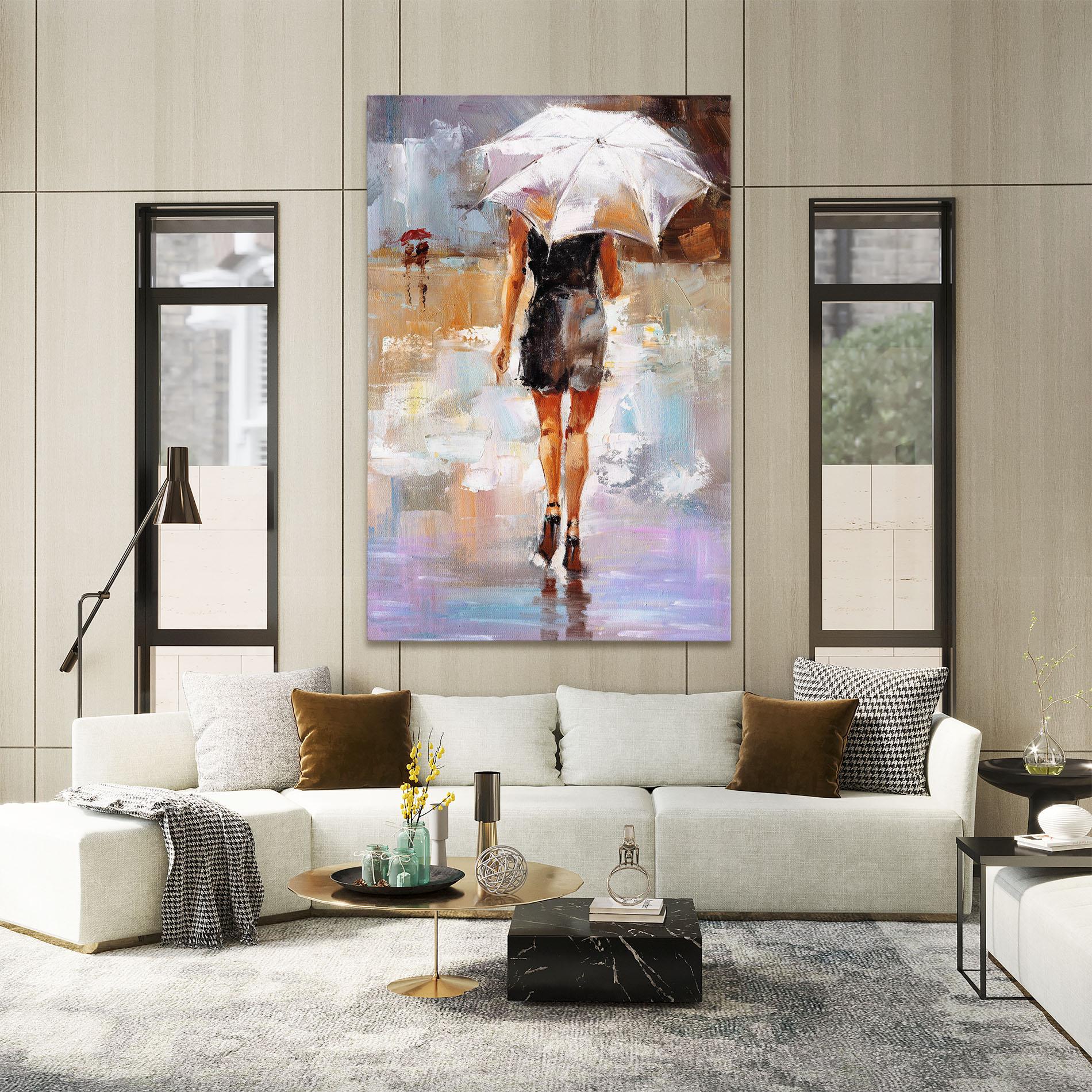 Картина на платно Fashion Lady mockup 2