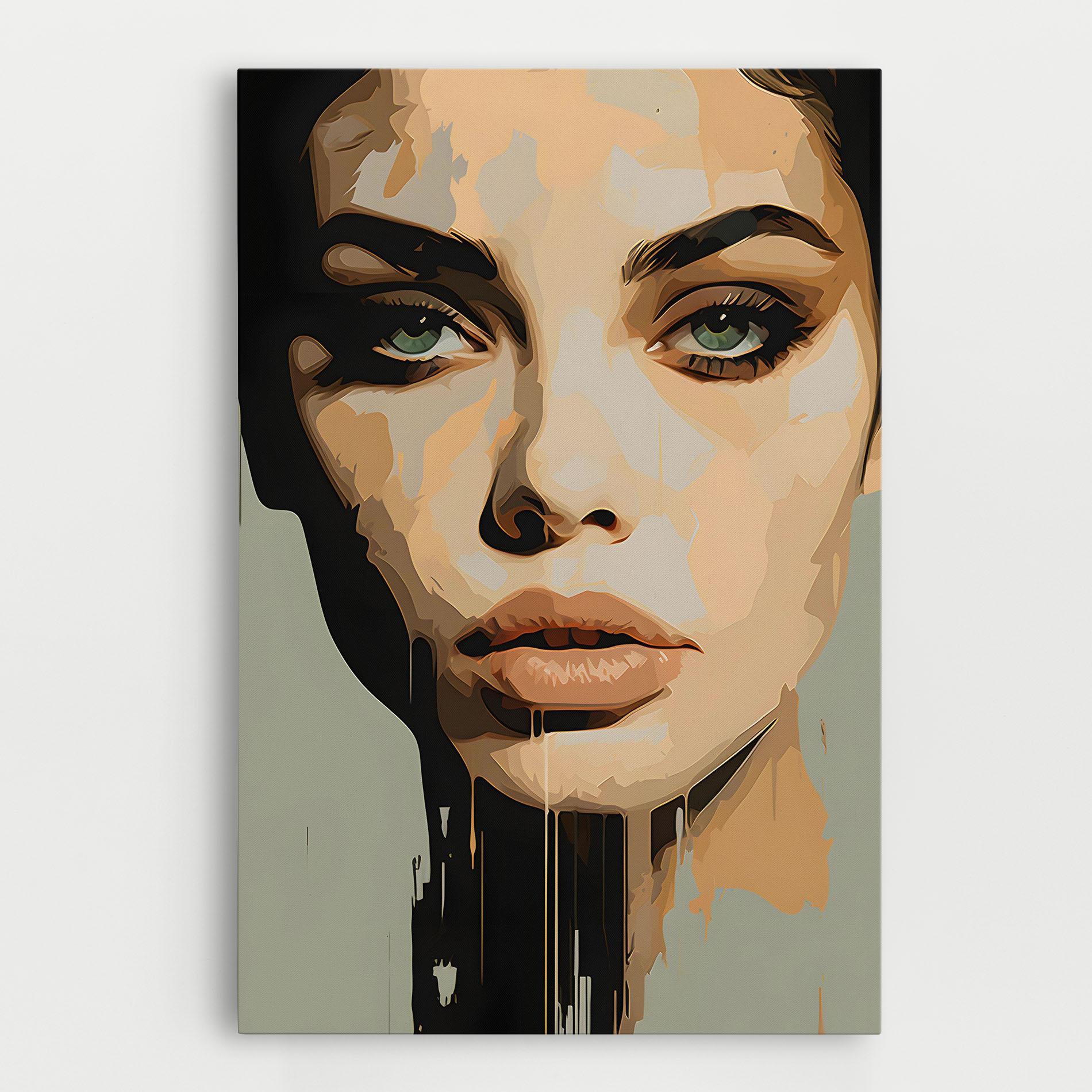 Картина на платно Apologetic Face mockup 0