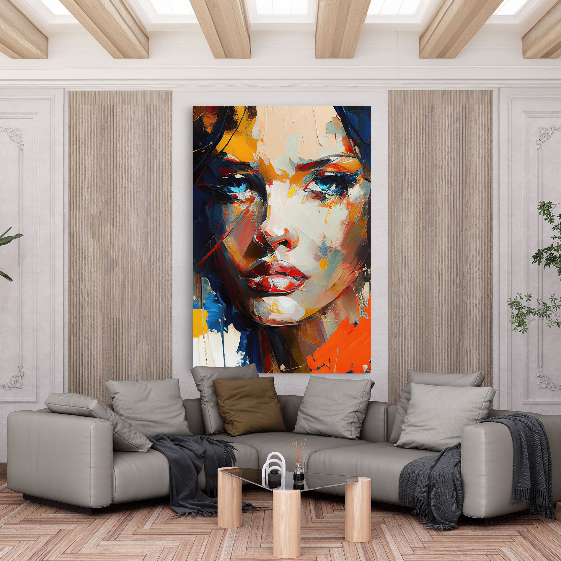 Beautiful Brunette Woman mockup 6