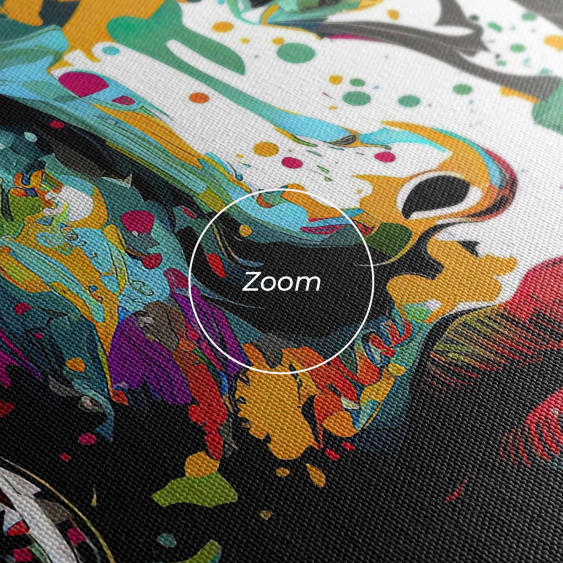 Картина на платно Abstract Stylish Portrait mockup 3