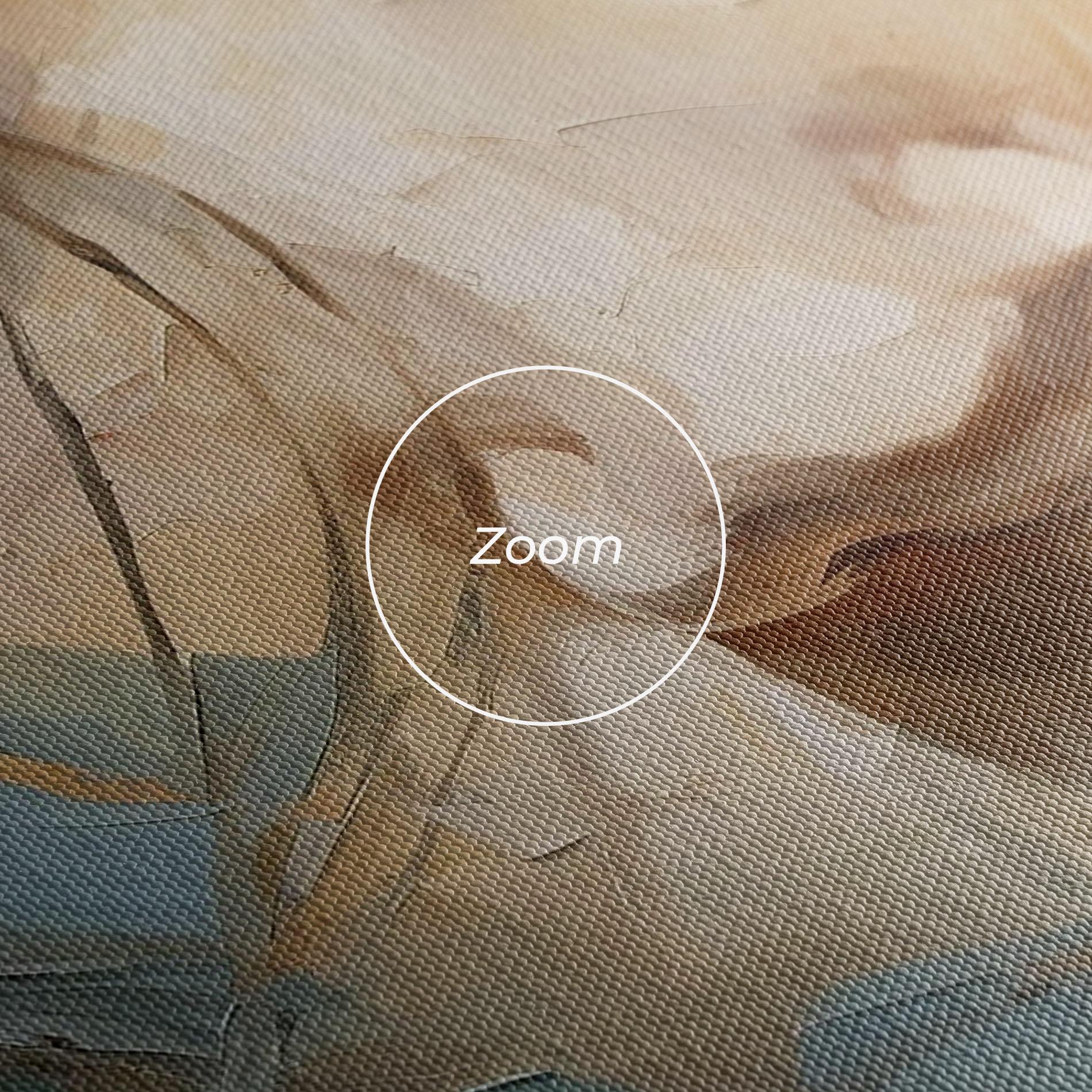 Картина на платно Expressive Portrait mockup 3